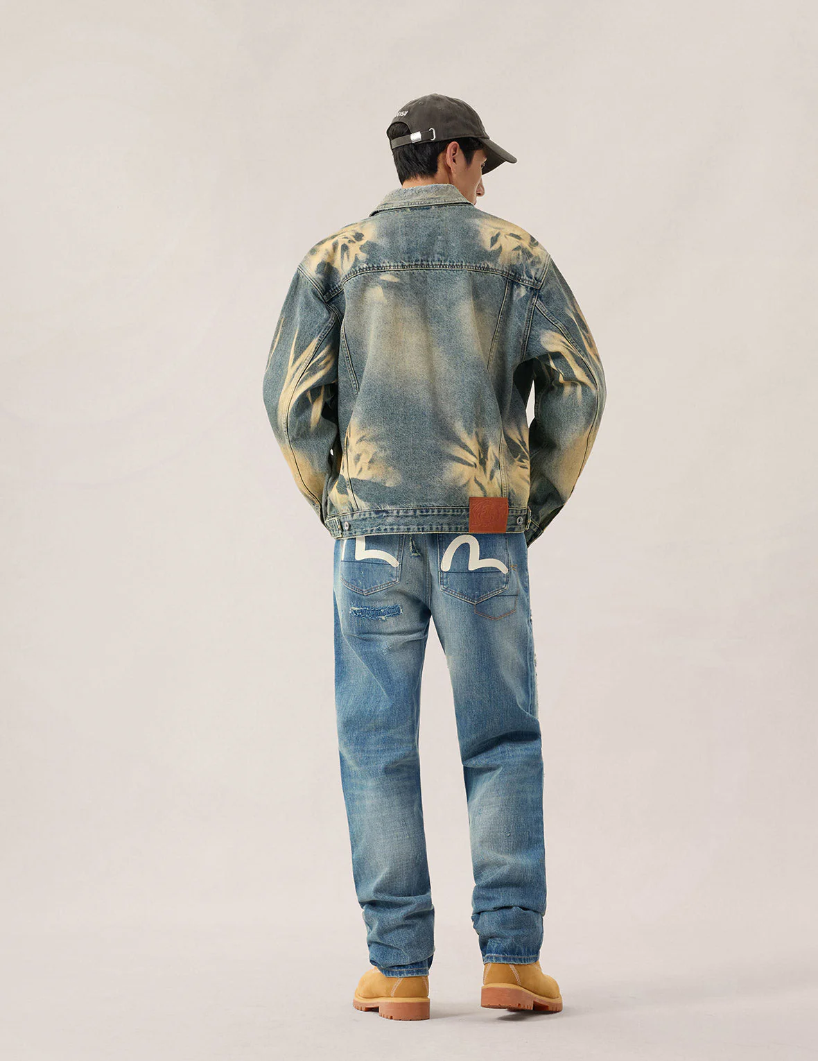 Seagull Print Distressed Jeans #2020 - Image 6