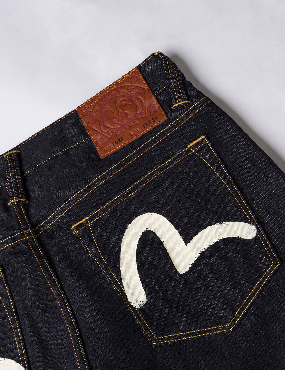 Seagull Print Pockets Regular Fit Jeans #2020 - Image 8