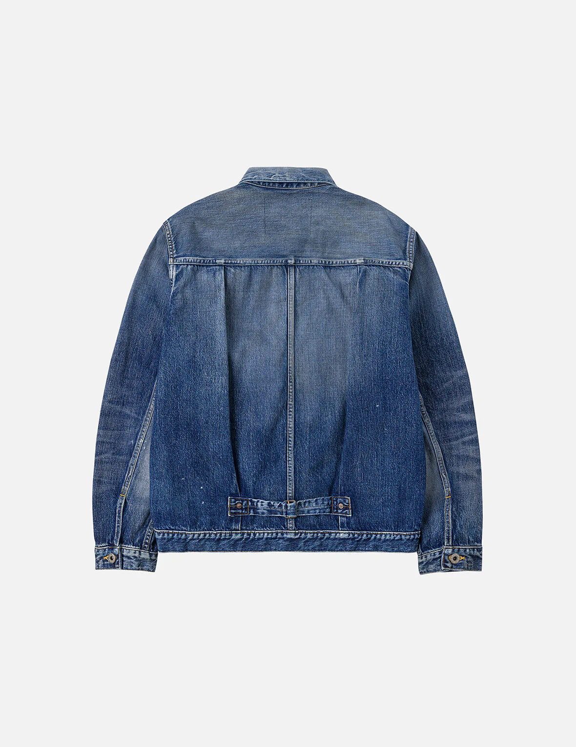 Seagull Print Regular Fit Denim Trucker Jacket - Image 3