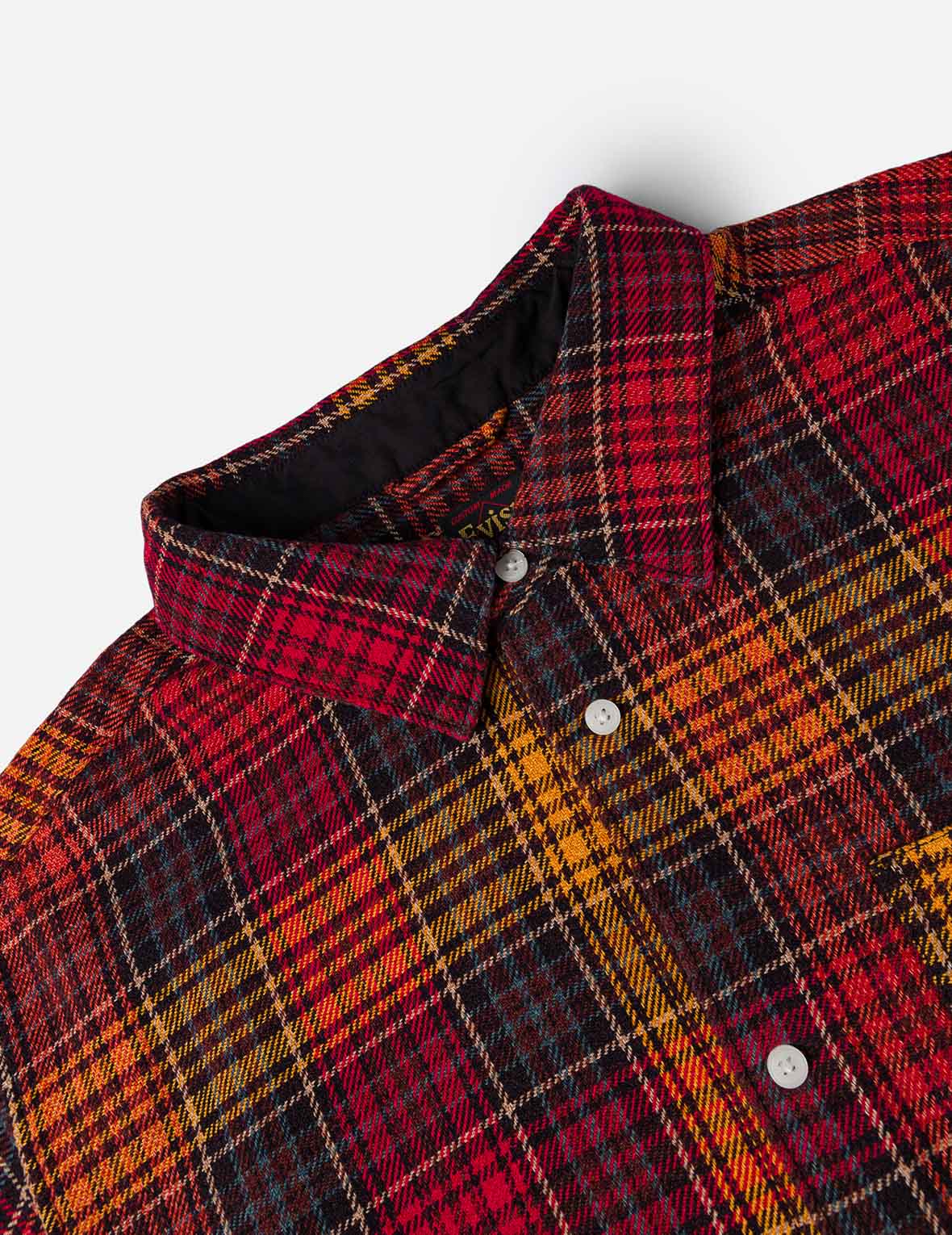 Seagull Print Regular Fit Flannel Check Shirt - Image 15