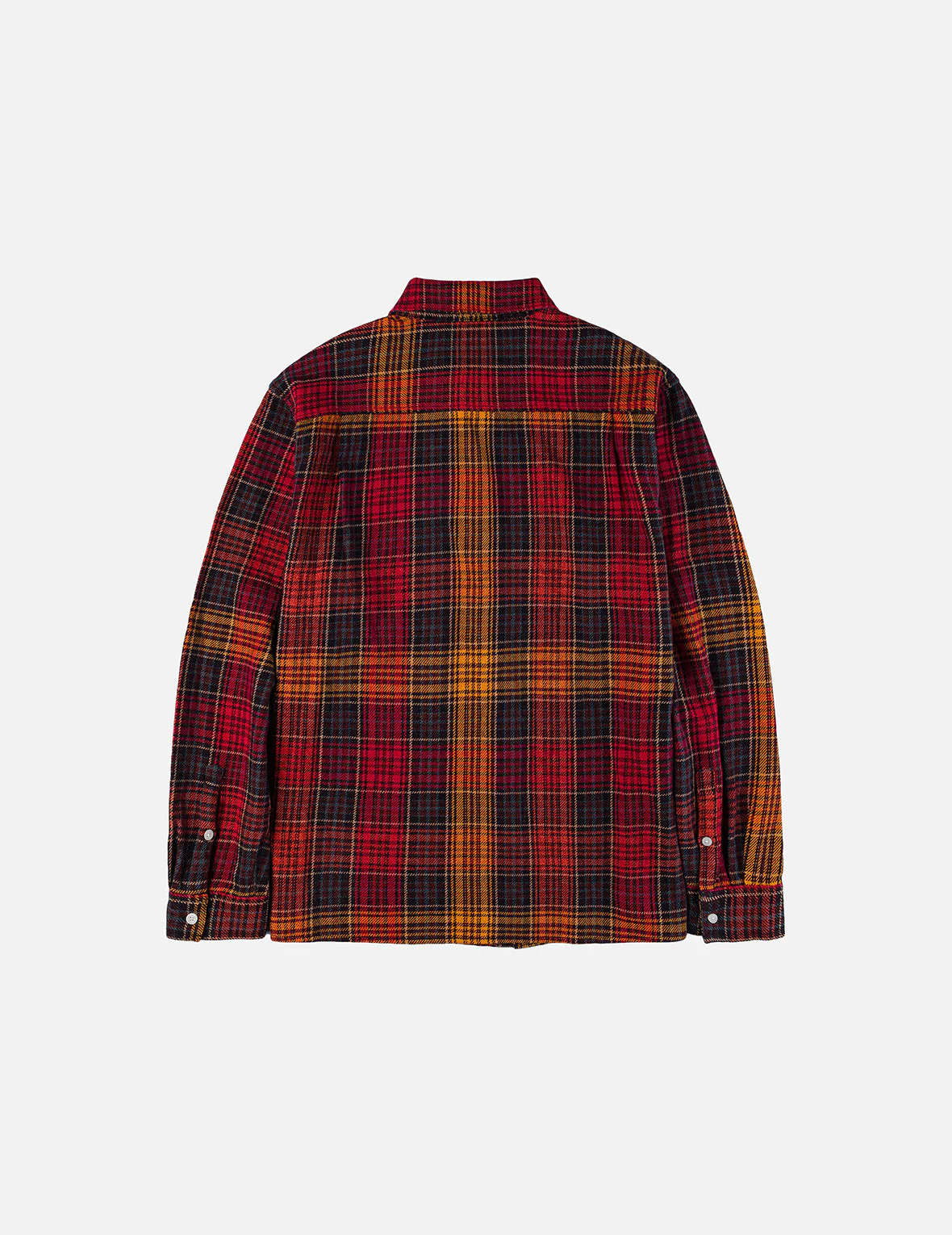 Seagull Print Regular Fit Flannel Check Shirt - Image 7