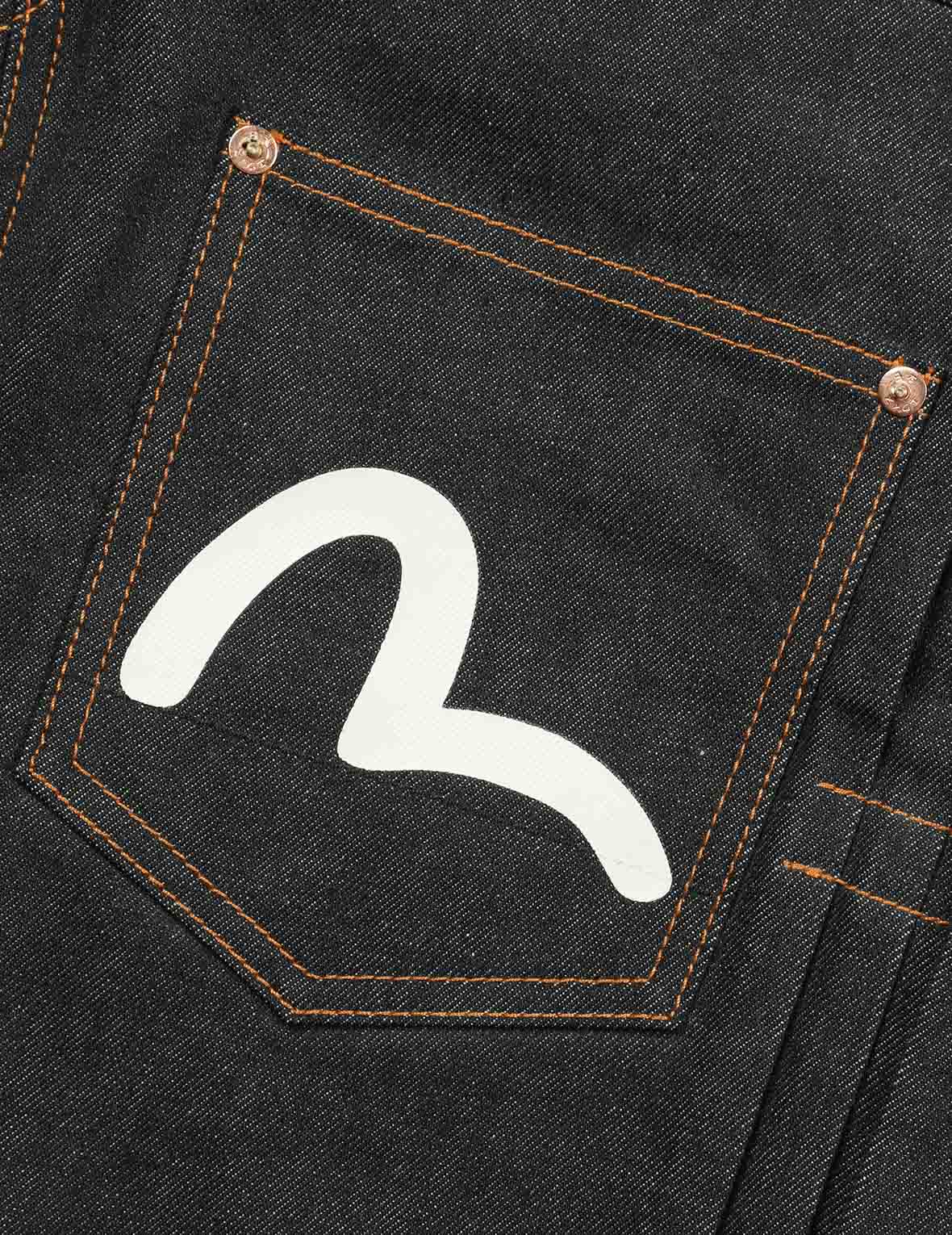 Seagull Print Relax Fit Denim Jacket - Image 7