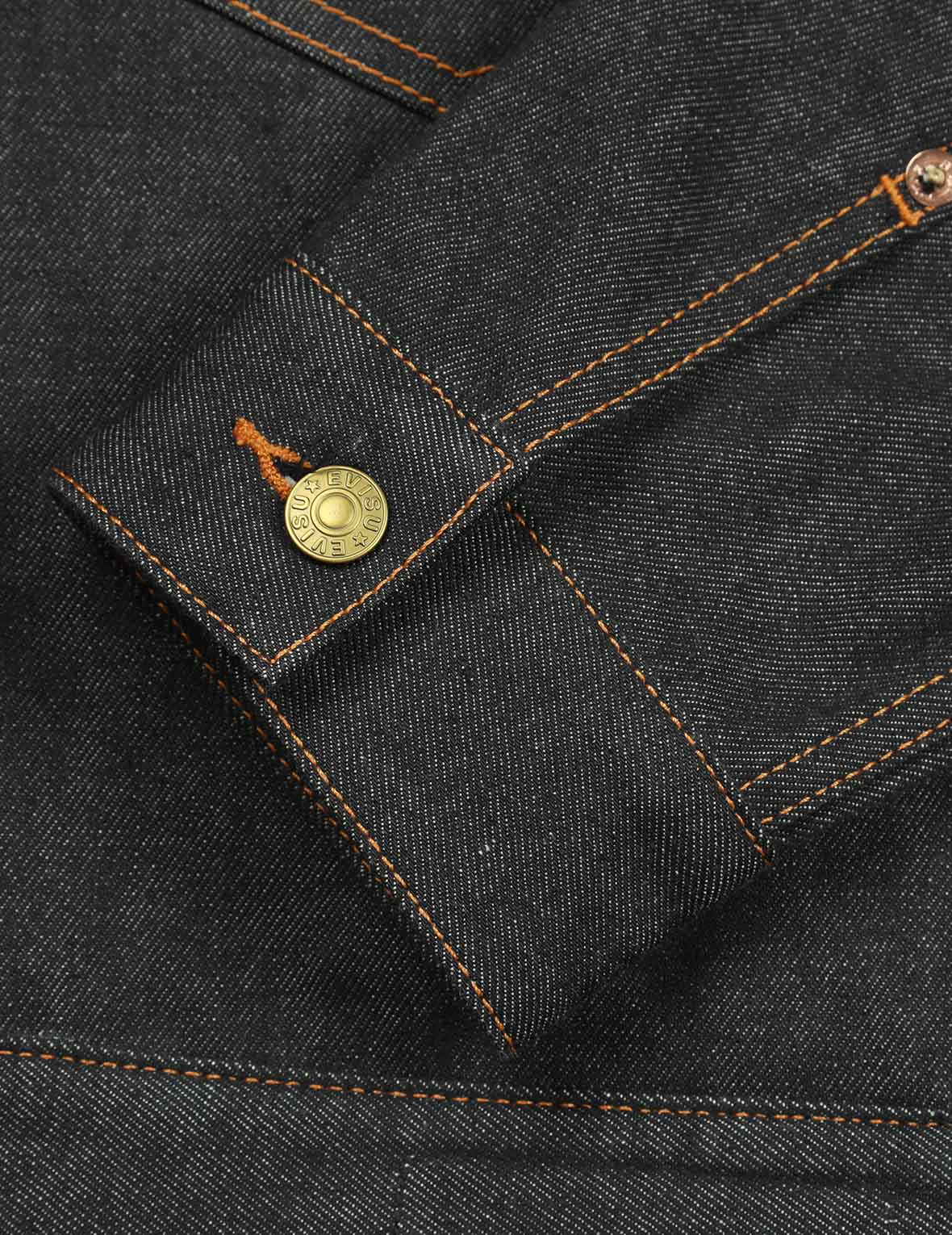 Seagull Print Relax Fit Denim Jacket - Image 8