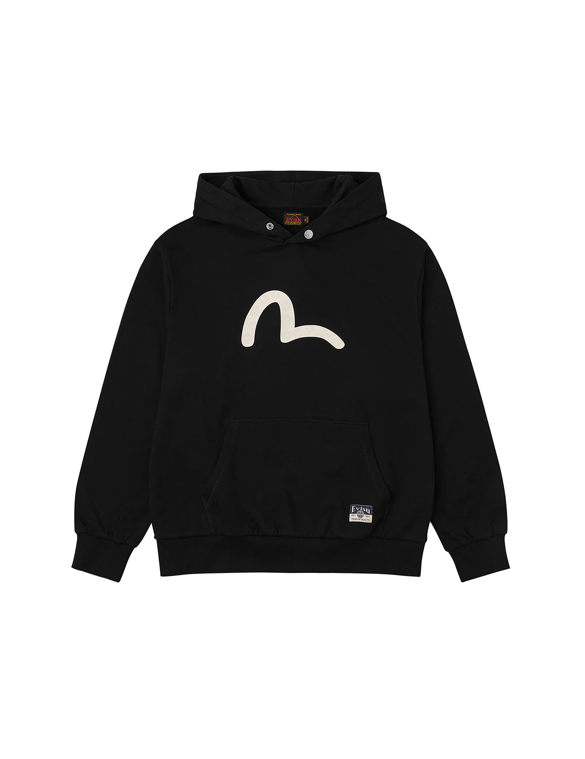Seagull Print Relax Fit Hoodie - Image 25