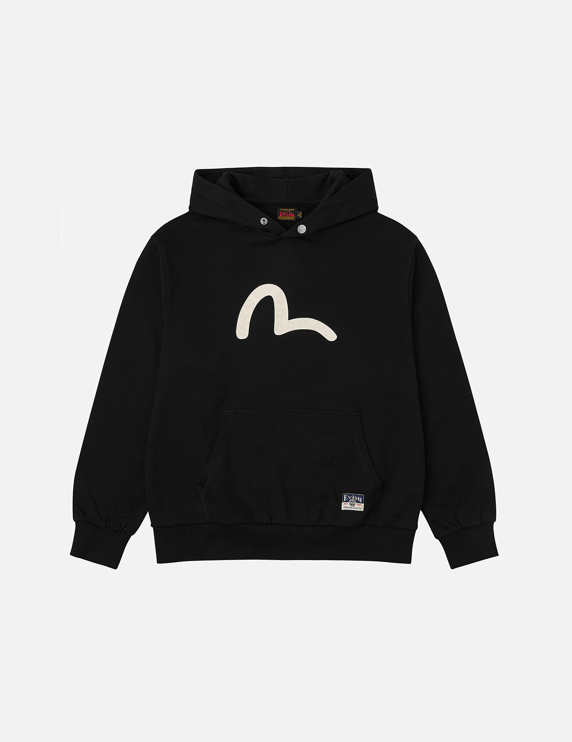 Seagull Print Relax Fit Hoodie - Image 5