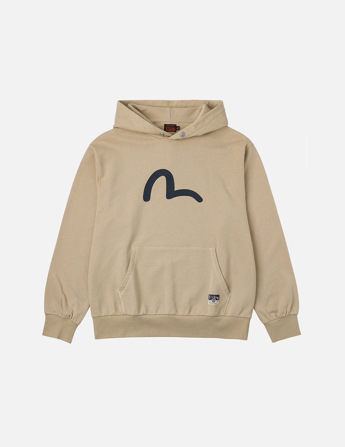 Seagull Print Relax Fit Hoodie - Image 6