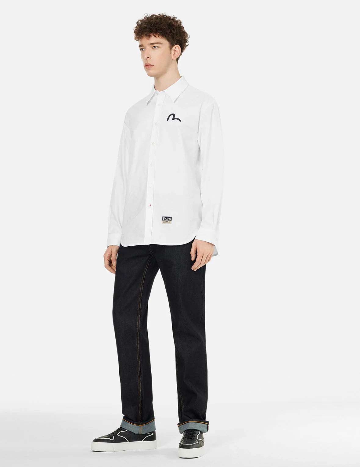 Seagull Print Oxford Shirt - Image 17