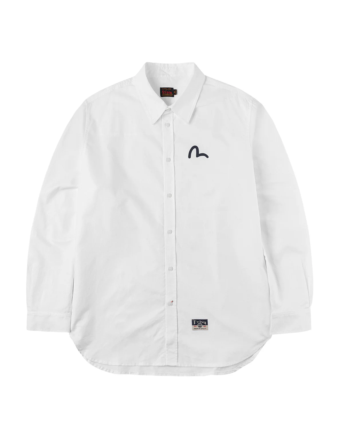 Seagull Print Oxford Shirt - Image 40