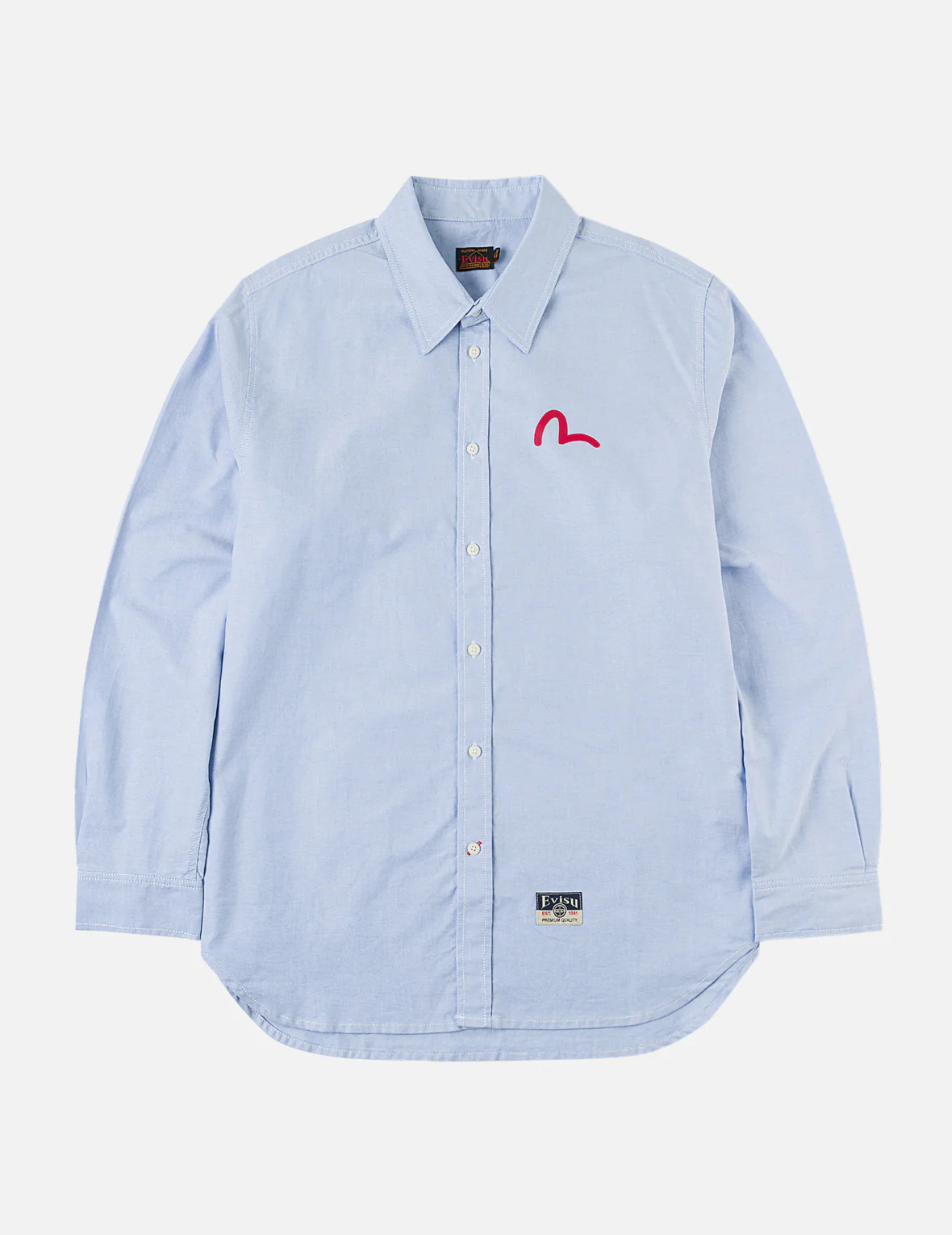 Seagull Print Oxford Shirt - Image 8