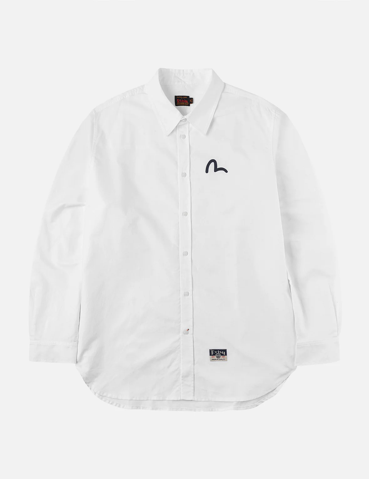 Seagull Print Oxford Shirt - Image 9