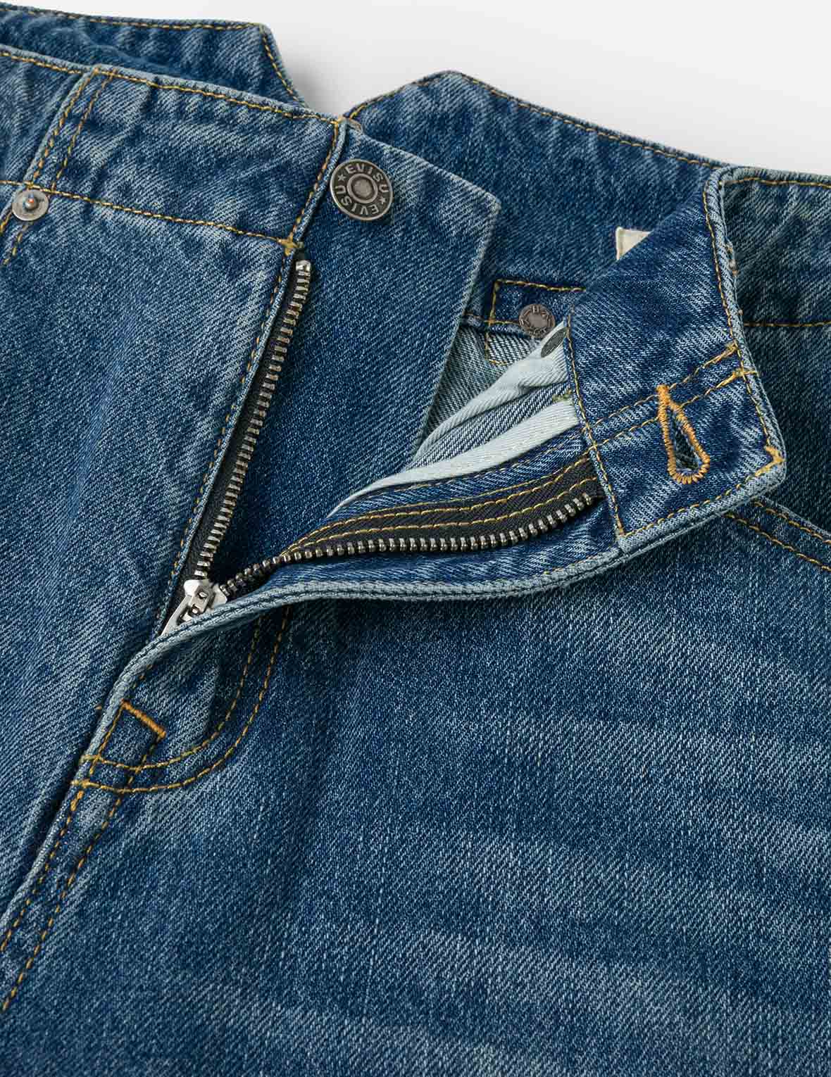 Seagull Print Wide-Leg Jeans - Image 11