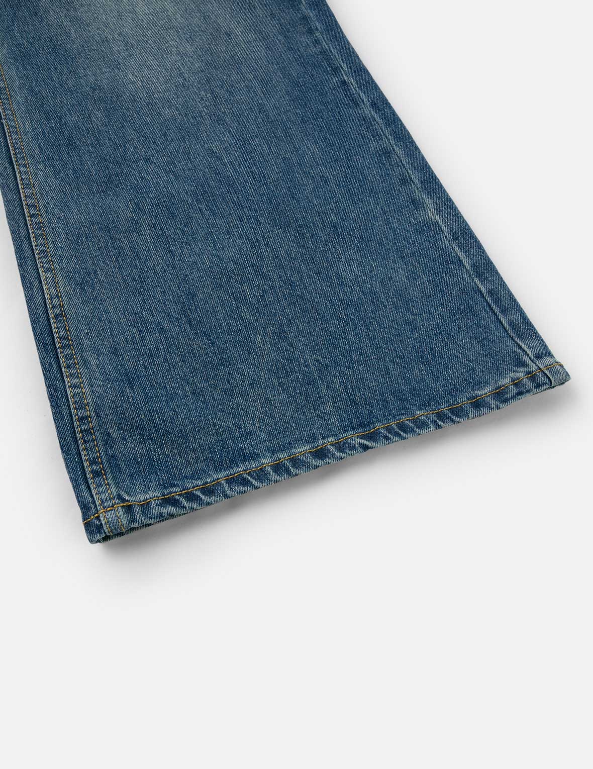 Seagull Print Wide-Leg Jeans - Image 13