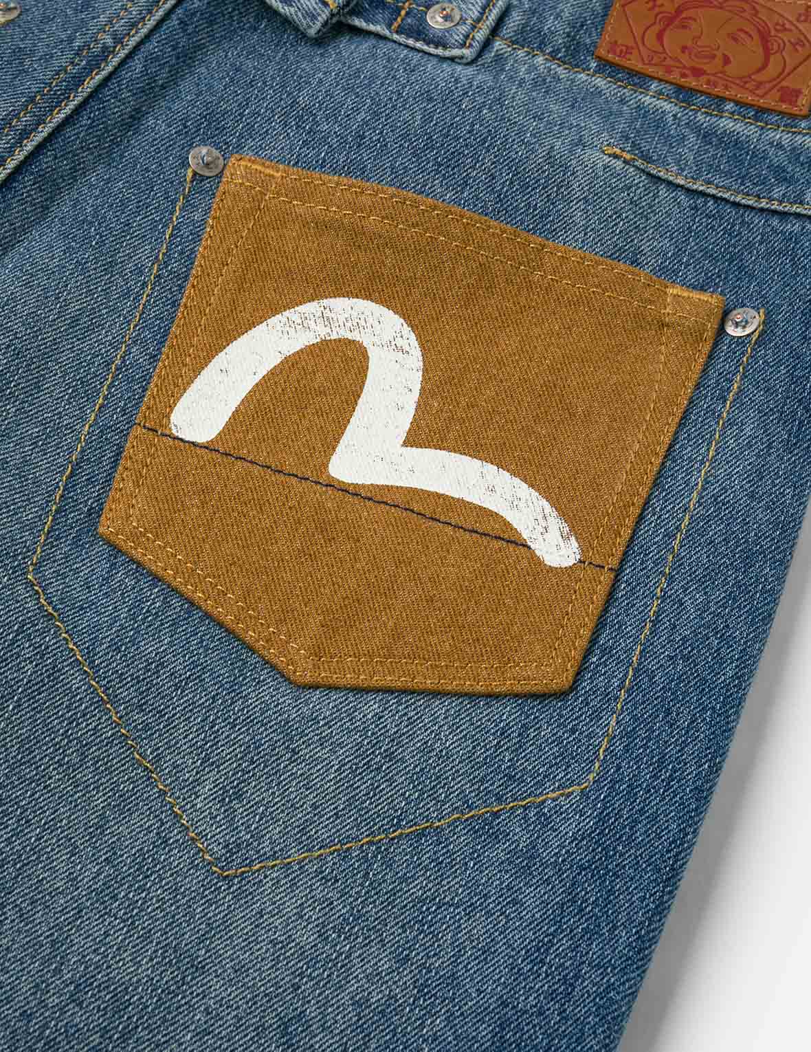 Seagull Print Wide-Leg Jeans - Image 7
