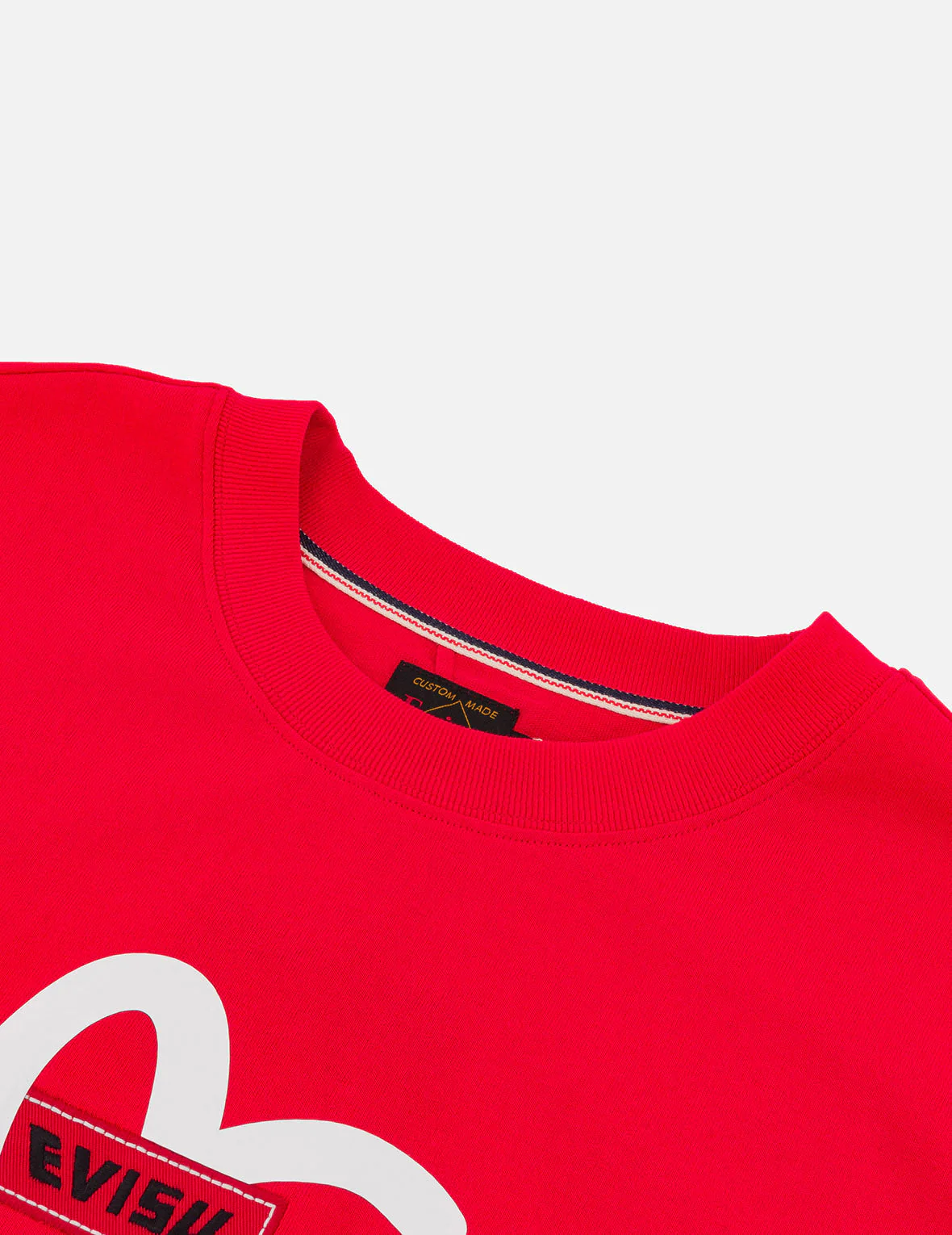 Seagull Print with Logo Embroidery Relax Fit T-Shirt - Image 6