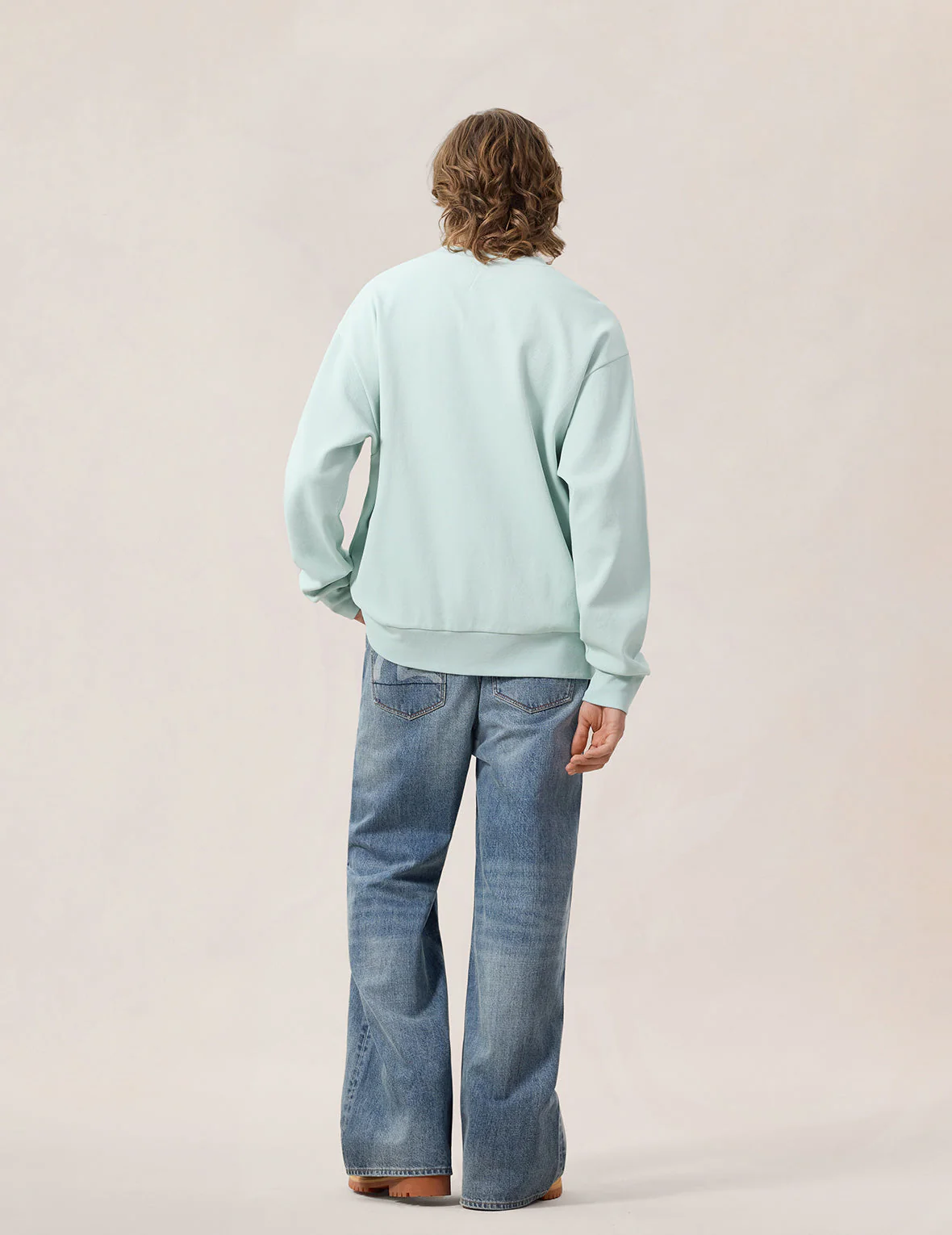 Seagull Printed Pocket Flare Jeans - Image 6