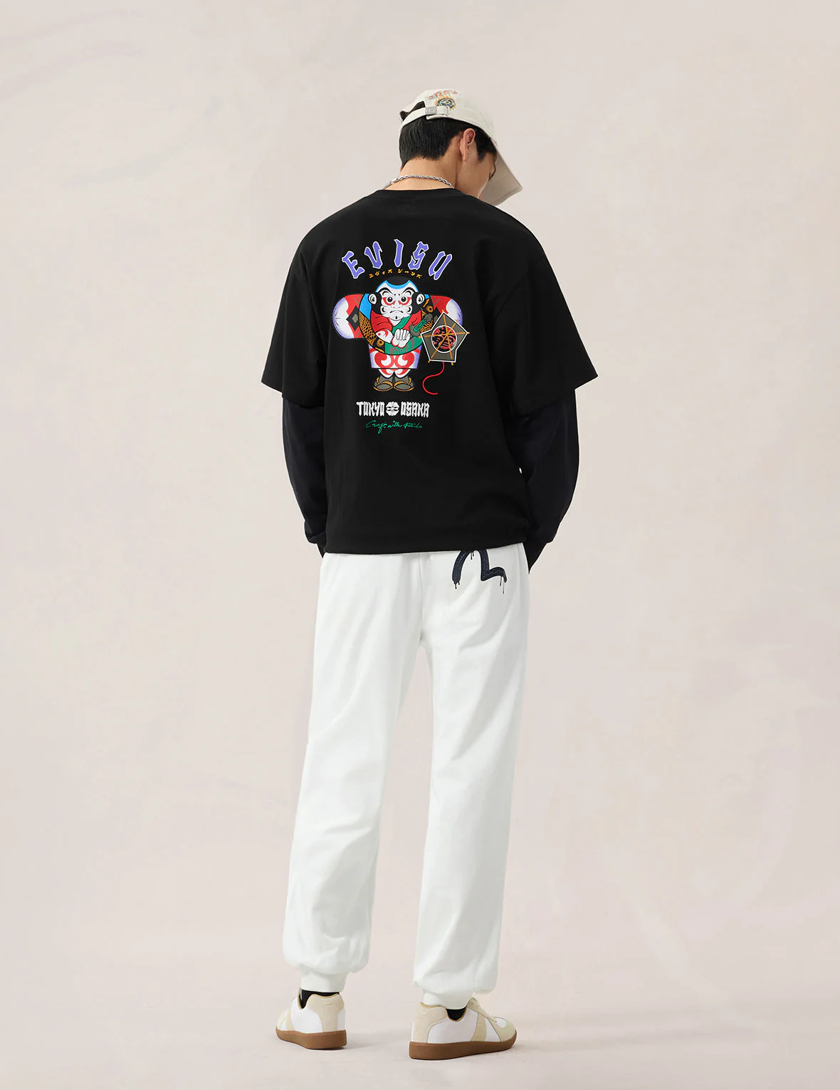 Seagull Printed Sweatpants - Image 9