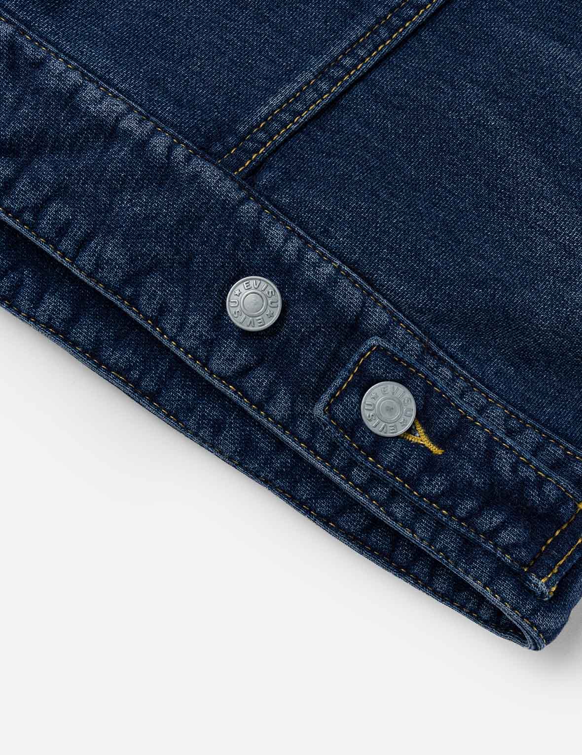 Washed Type 1 Denim Patchwork Jacket - Image 12