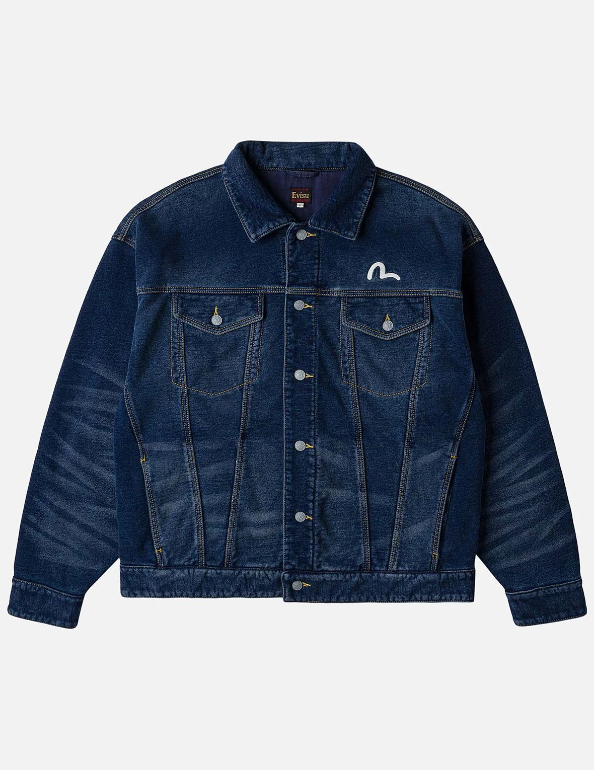 Washed Type 1 Denim Patchwork Jacket - Image 4