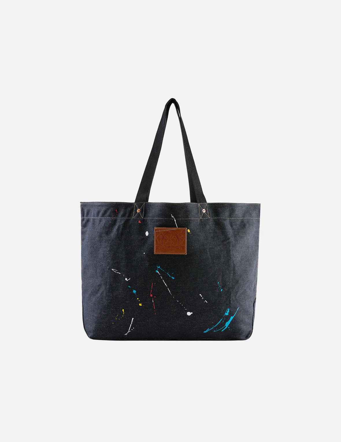 Seagull Splash Denim Tote Bag - Image 4