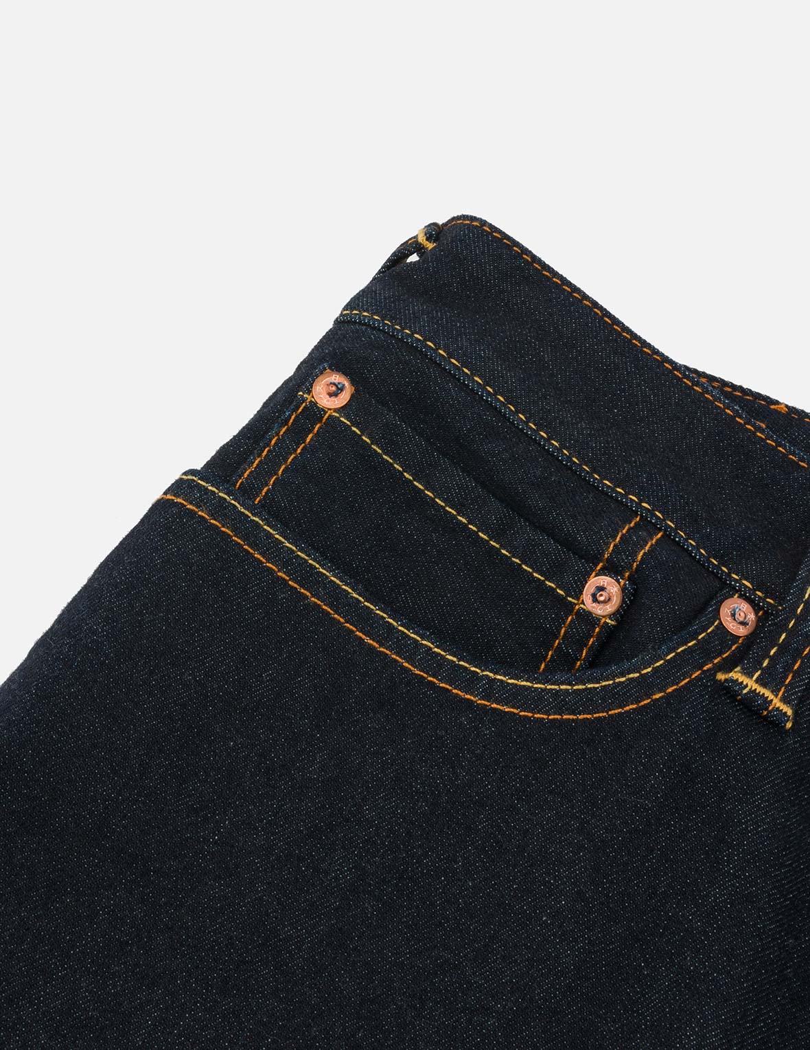 Seagull with Kamon Print Pockets Taper Fit Jeans #2017 - Image 5