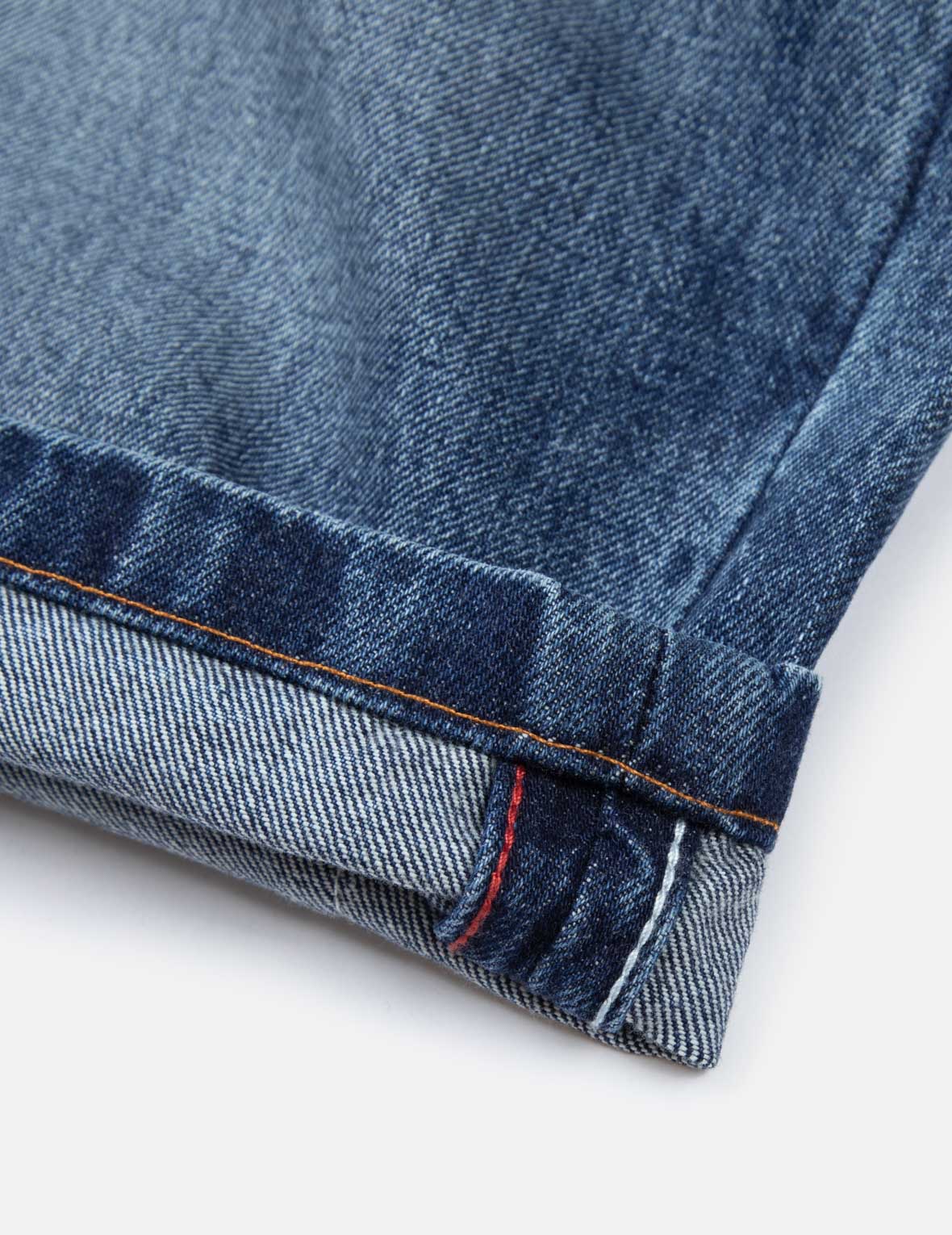 Sherpa Daicock Straight Fit Denim Shorts - Image 11