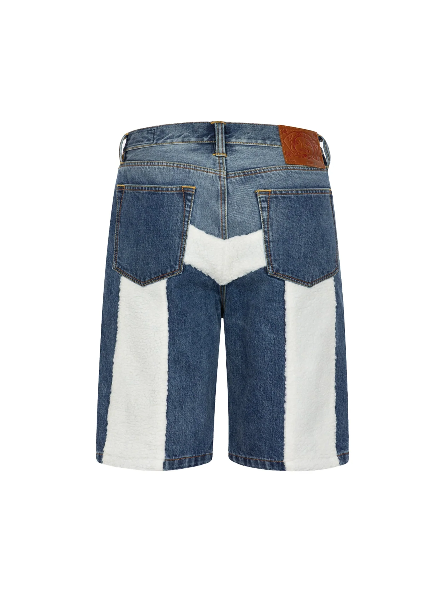 Sherpa Daicock Straight Fit Denim Shorts - Image 14