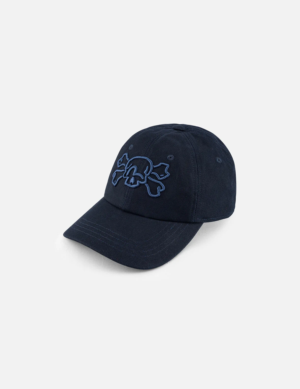 Skull and Seagull Embroidery Cap - Image 6