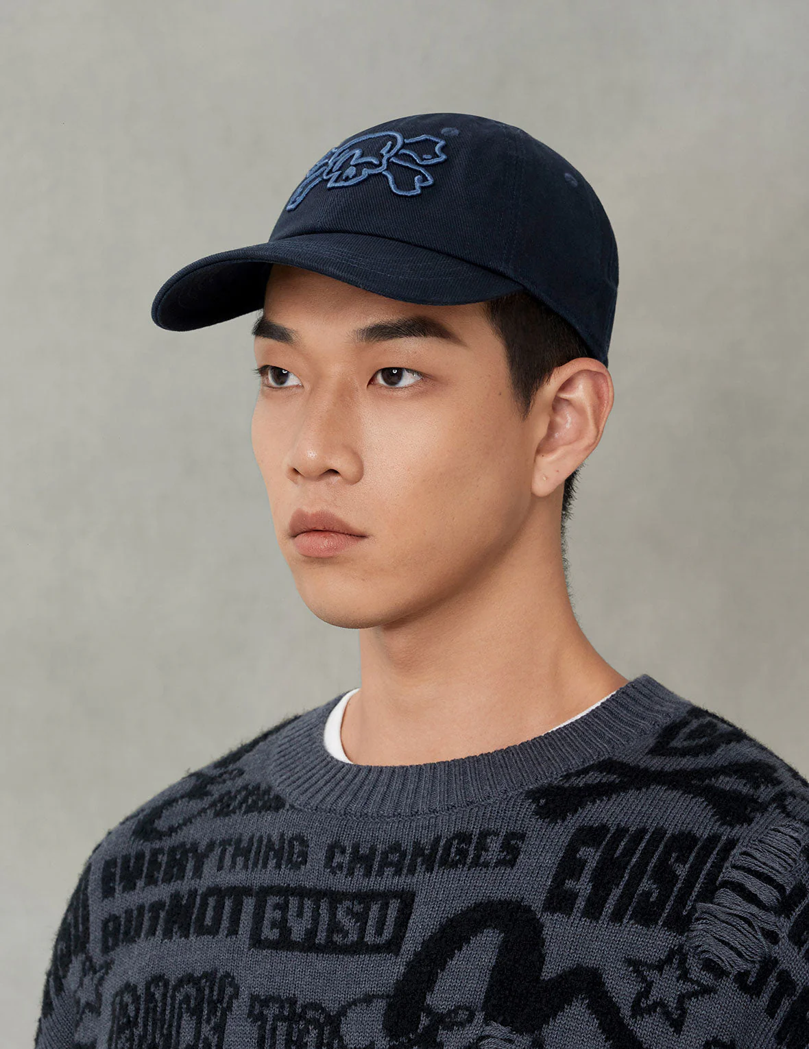 Skull and Seagull Embroidery Cap - Image 9