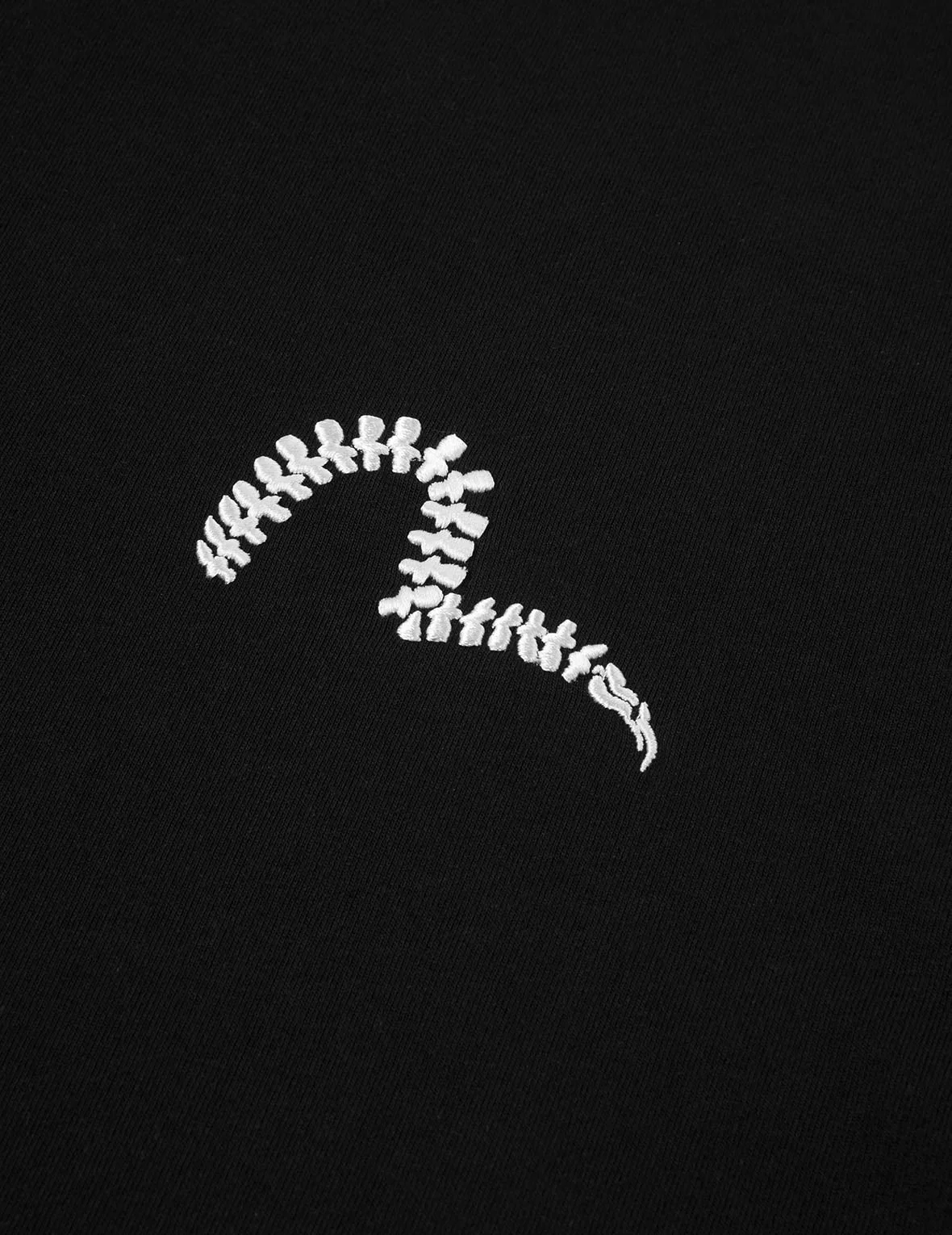 Skull and Seagull Print Oversized T-Shirt - Image 8