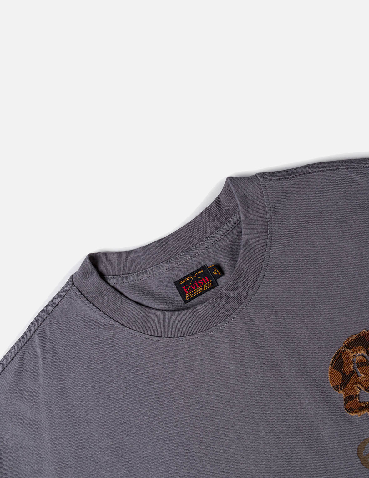 Skull Ishigaki Camouflage Applique T-shirt - Image 6