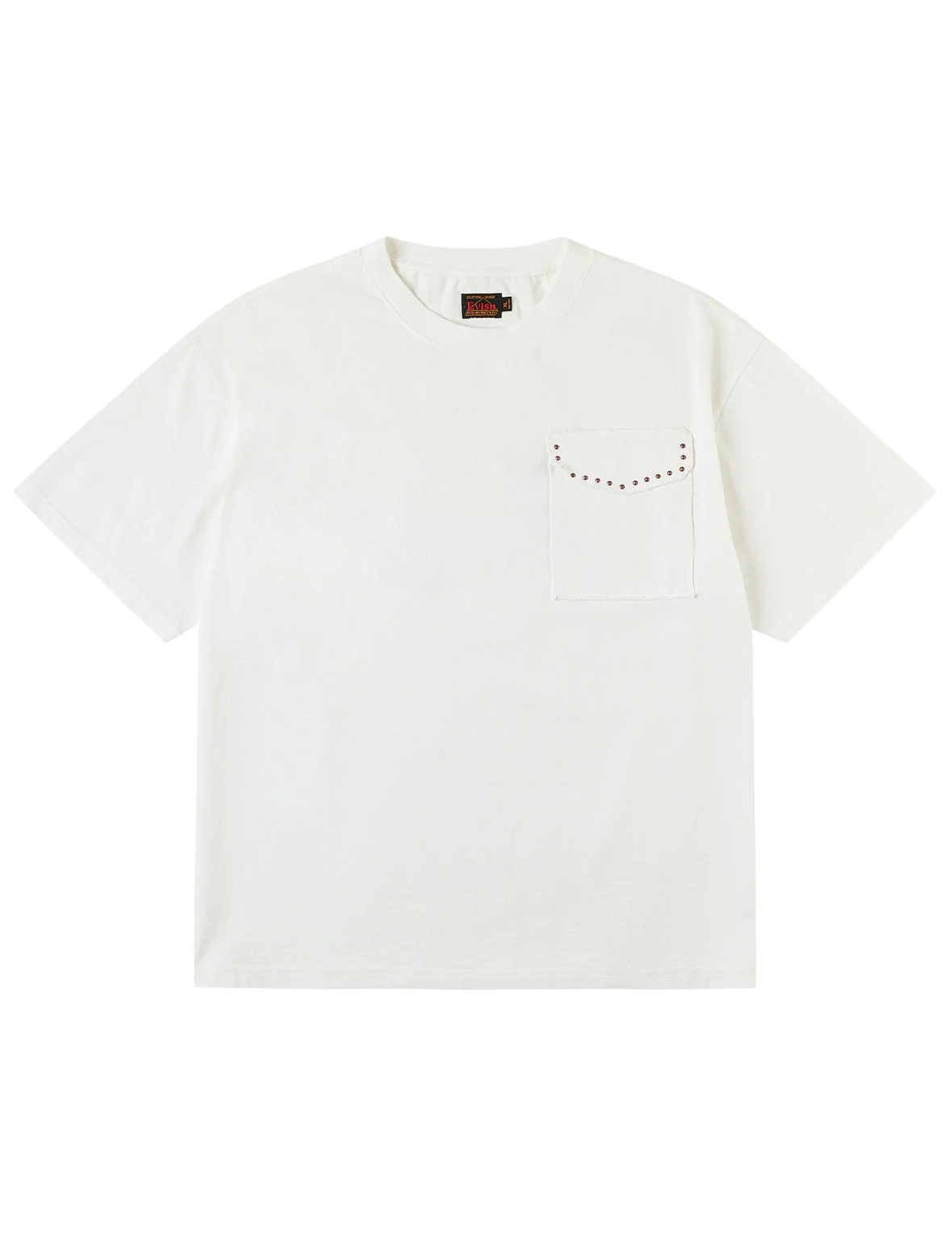 Skull Studded Pocket T-shirt - Image 2