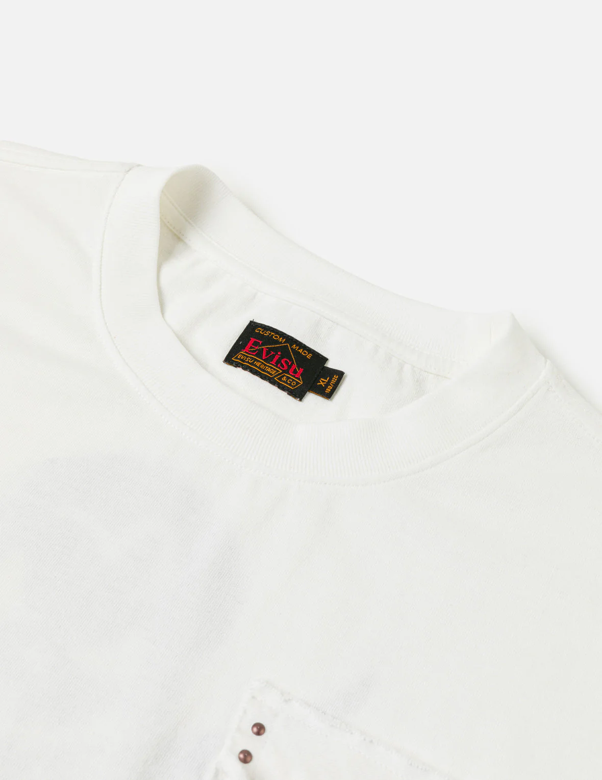 Skull Studded Pocket T-shirt - Image 9