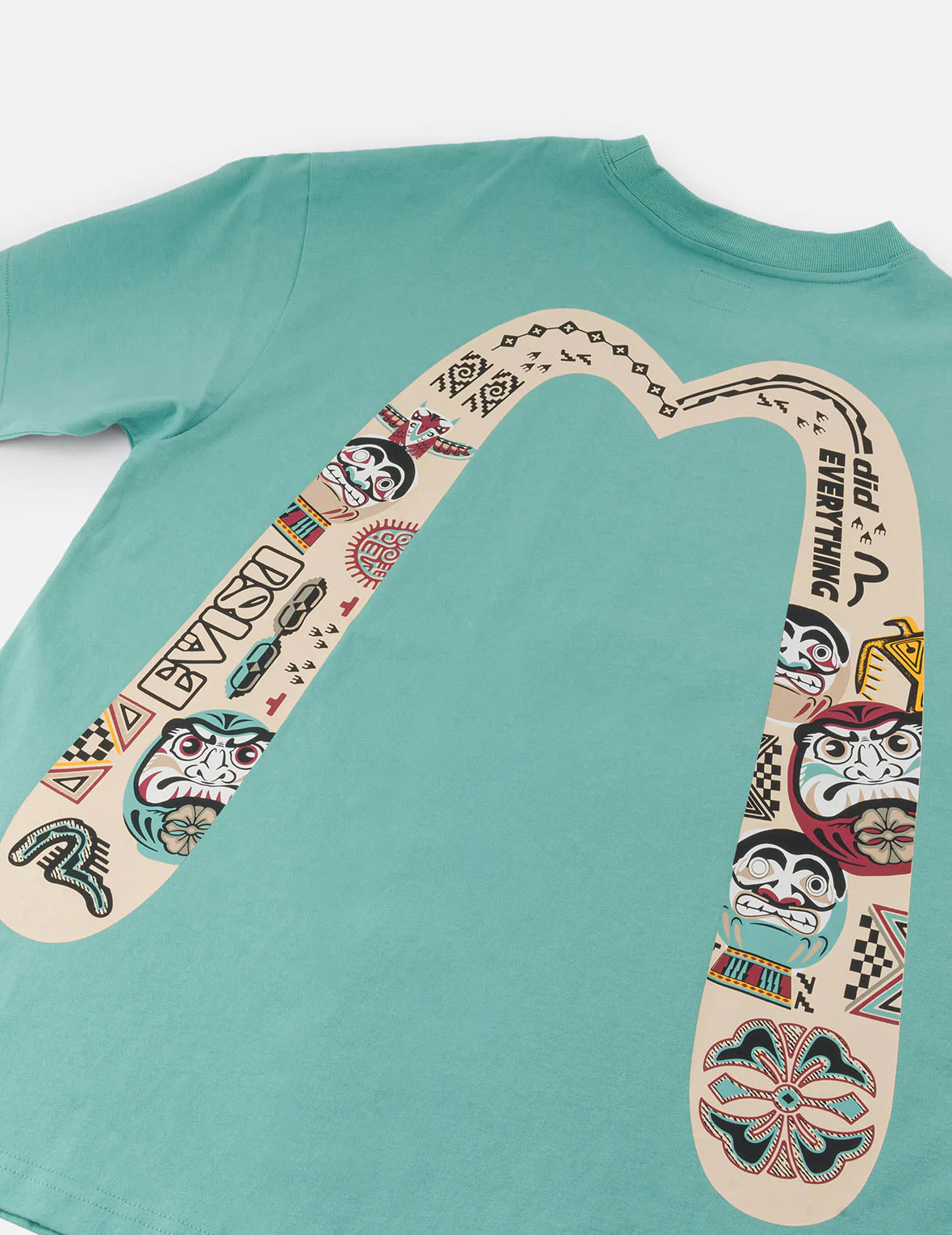 Slogan and Totem Daicock Print Relax Fit T-shirt - Image 15