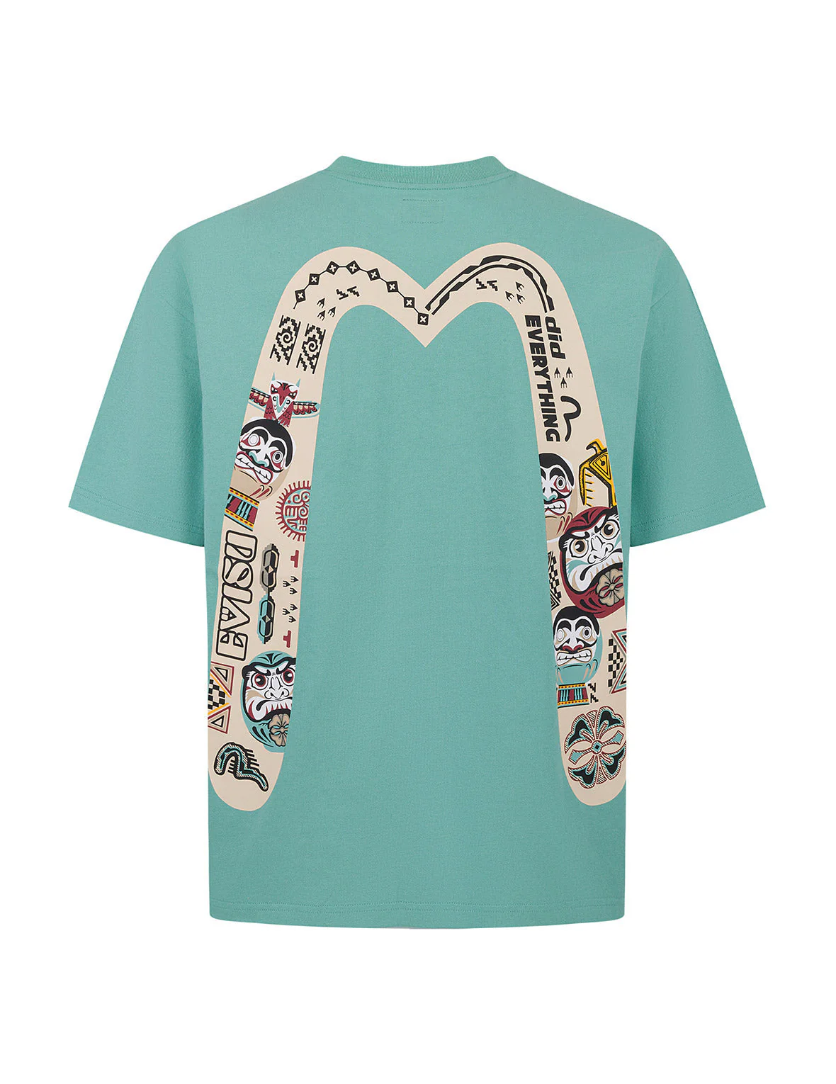 Slogan and Totem Daicock Print Relax Fit T-shirt - Image 25