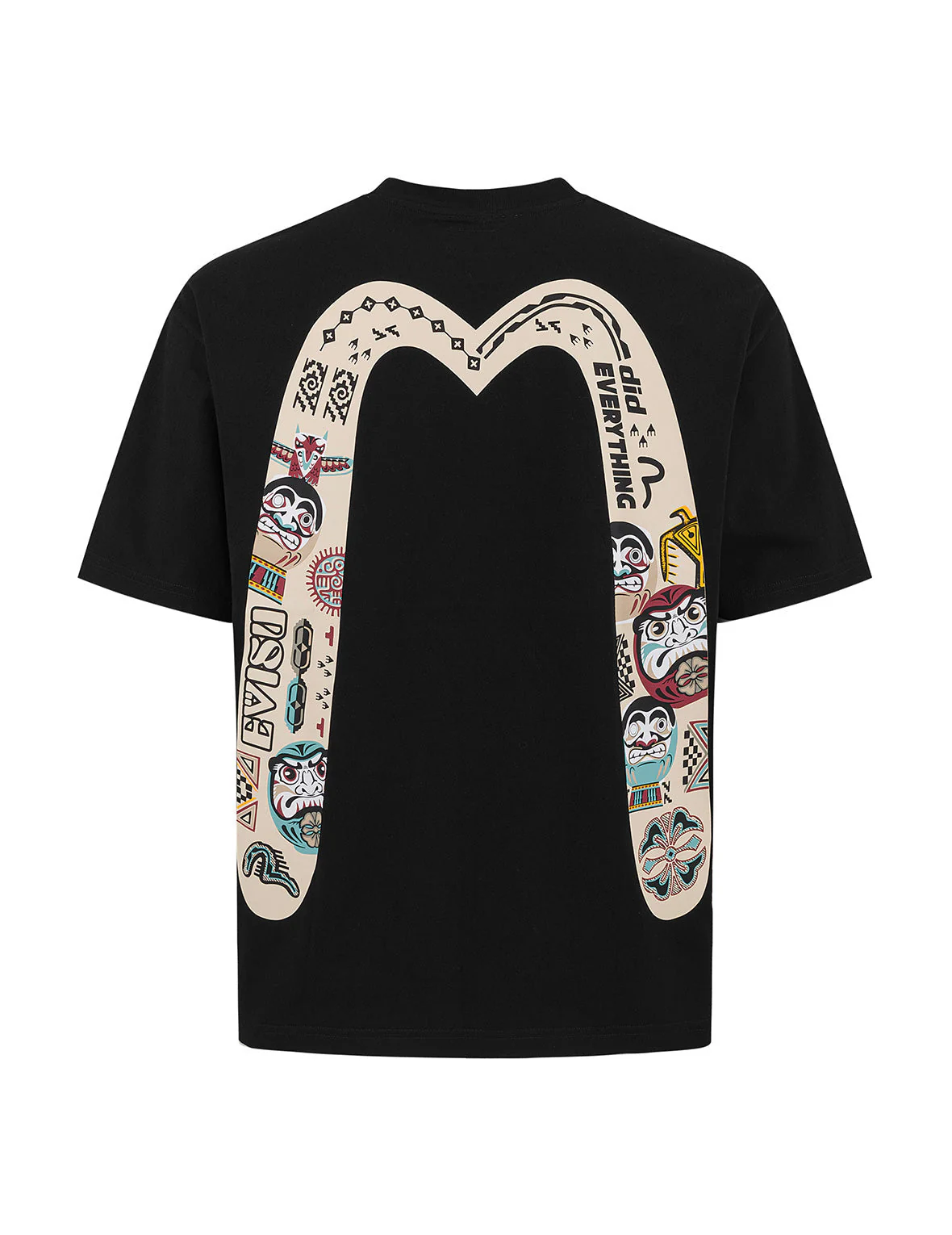 Slogan and Totem Daicock Print Relax Fit T-shirt - Image 26