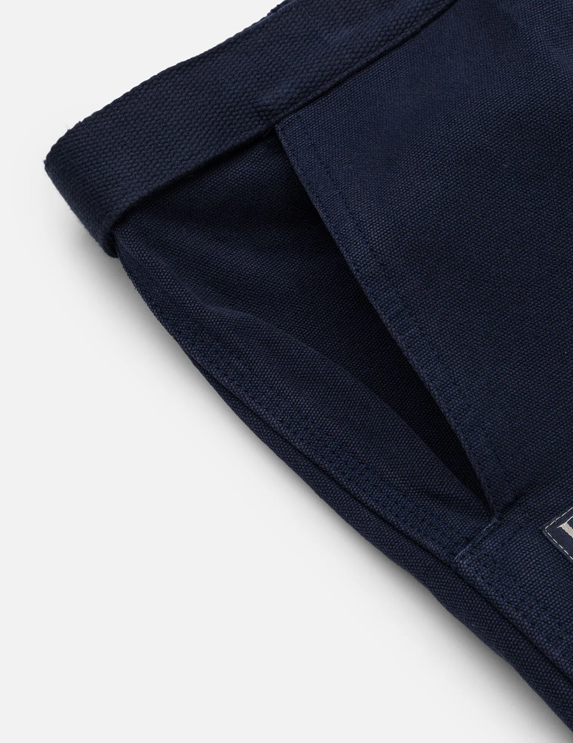 Slogan Appliqué Embroidery Straight Fit Worker Chino - Image 8