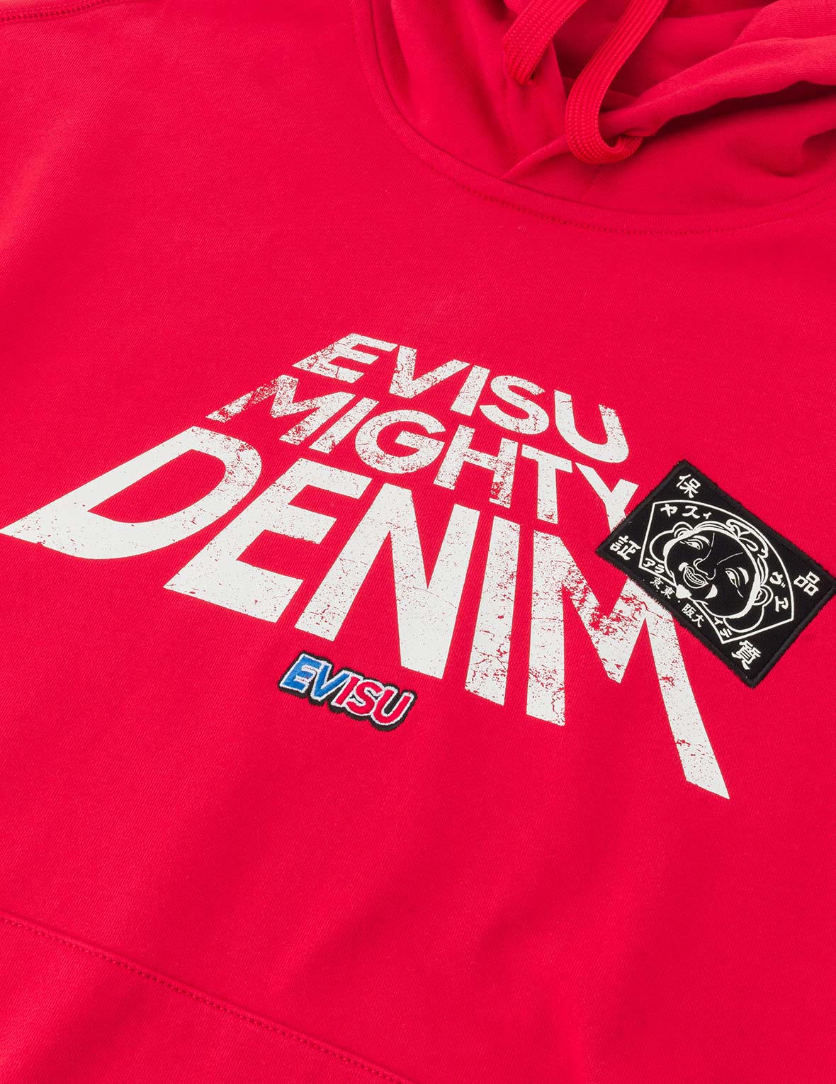 Slogan Print with Godhead Patch Embroidery Relax Fit Hoodie - Image 10