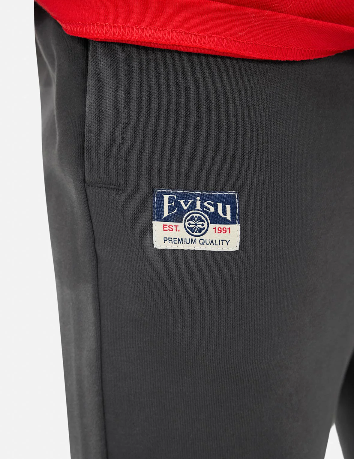 Spray-dyed Seagull and Logo Print Straight Fit Sweatpants - Image 15