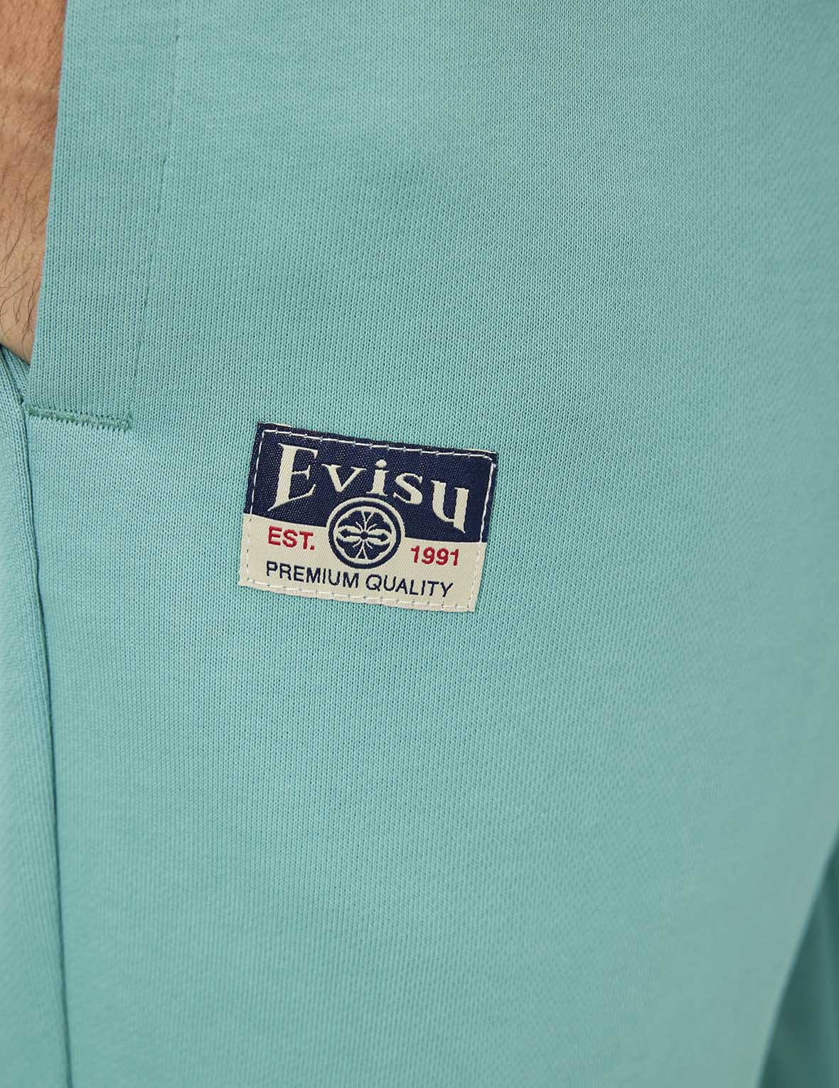 Spray-dyed Seagull and Logo Print Straight Fit Sweatpants - Image 16