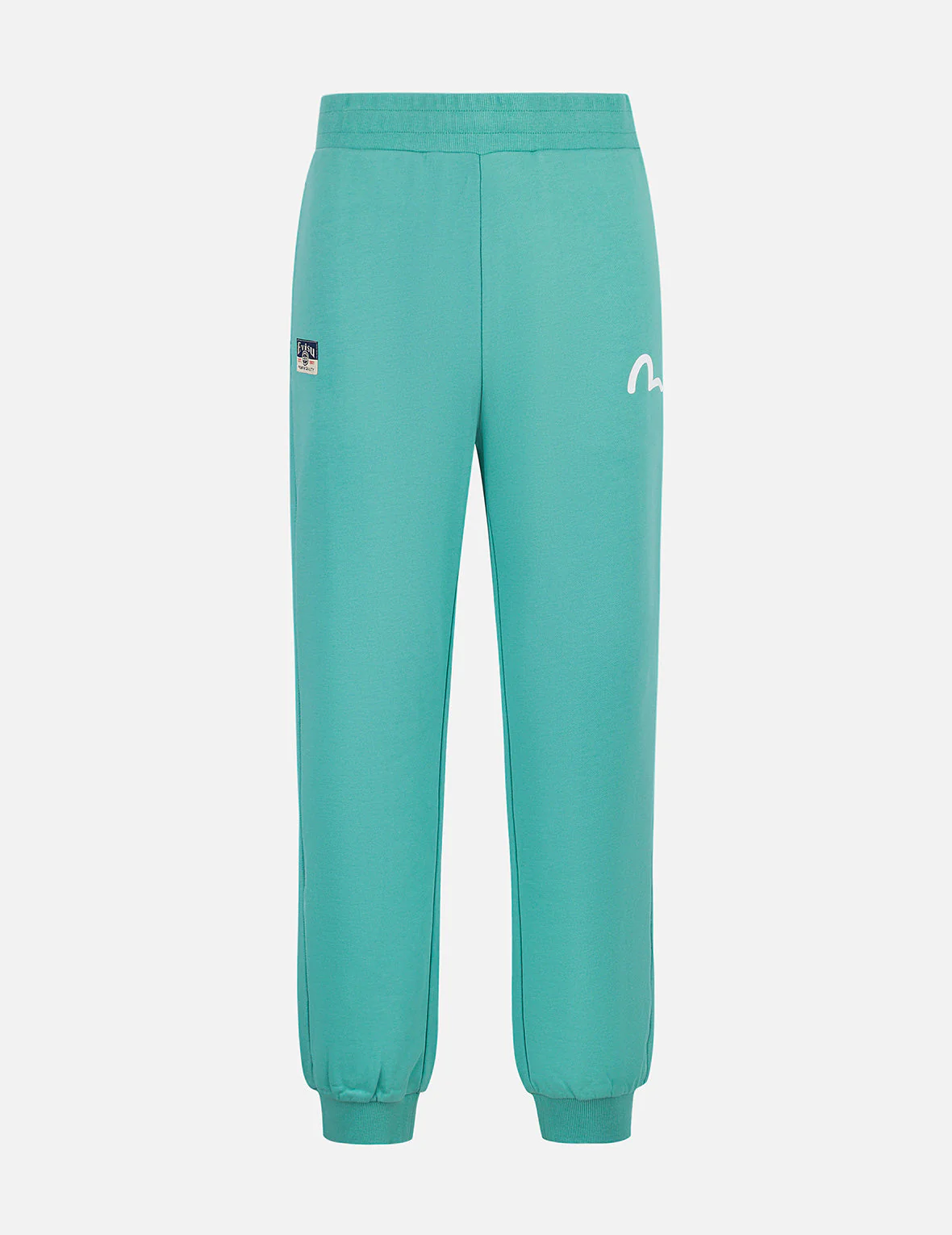 Spray-dyed Seagull and Logo Print Straight Fit Sweatpants - Image 4