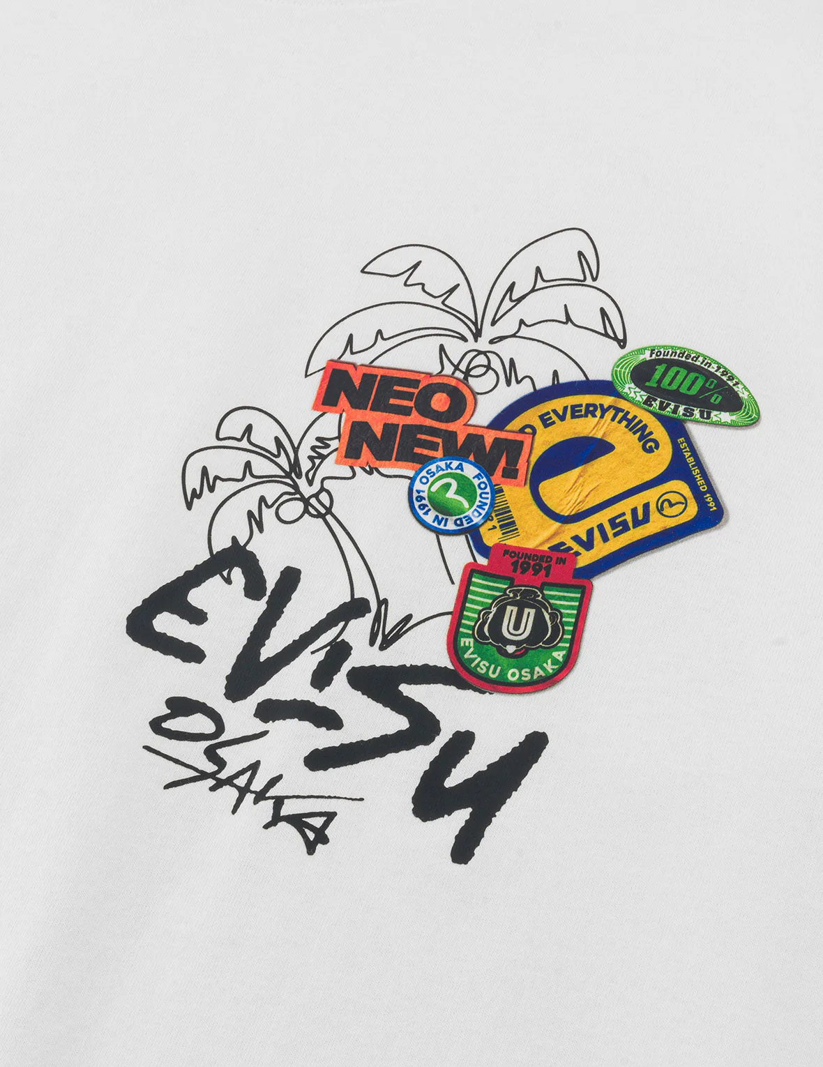 Sticker Godhead Loose Fit T-shirt - Image 14