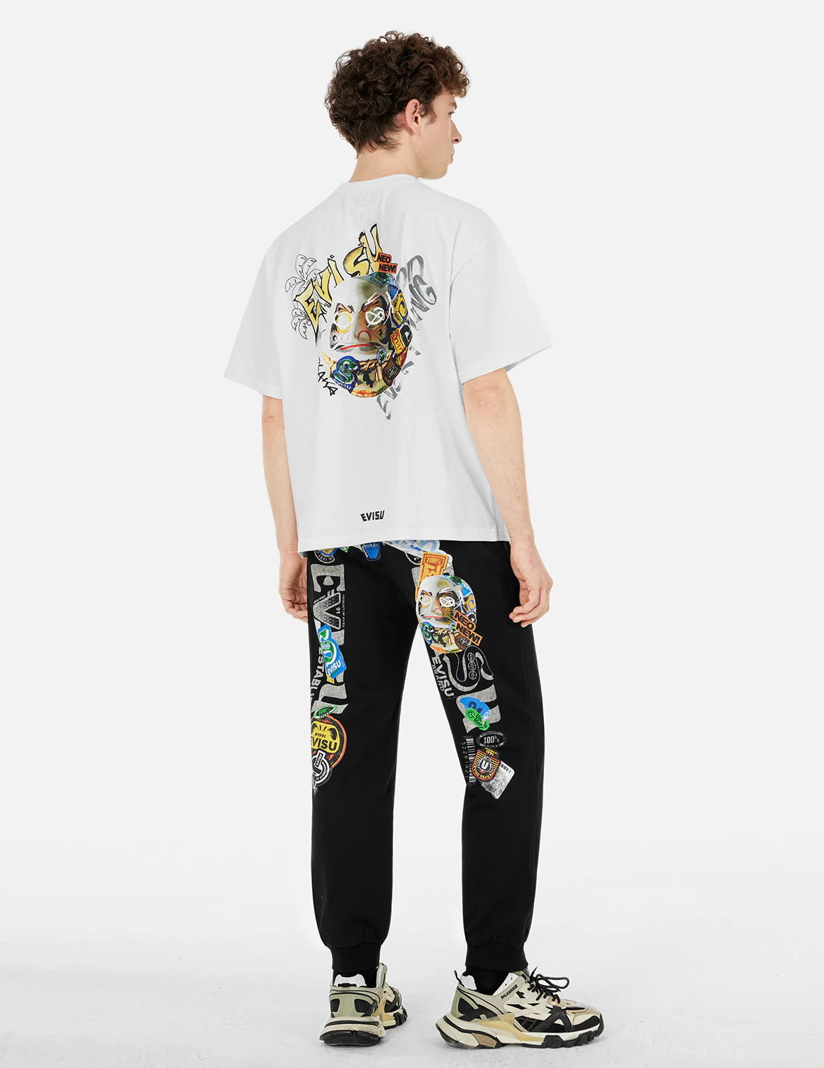 Sticker Godhead Loose Fit T-shirt - Image 8