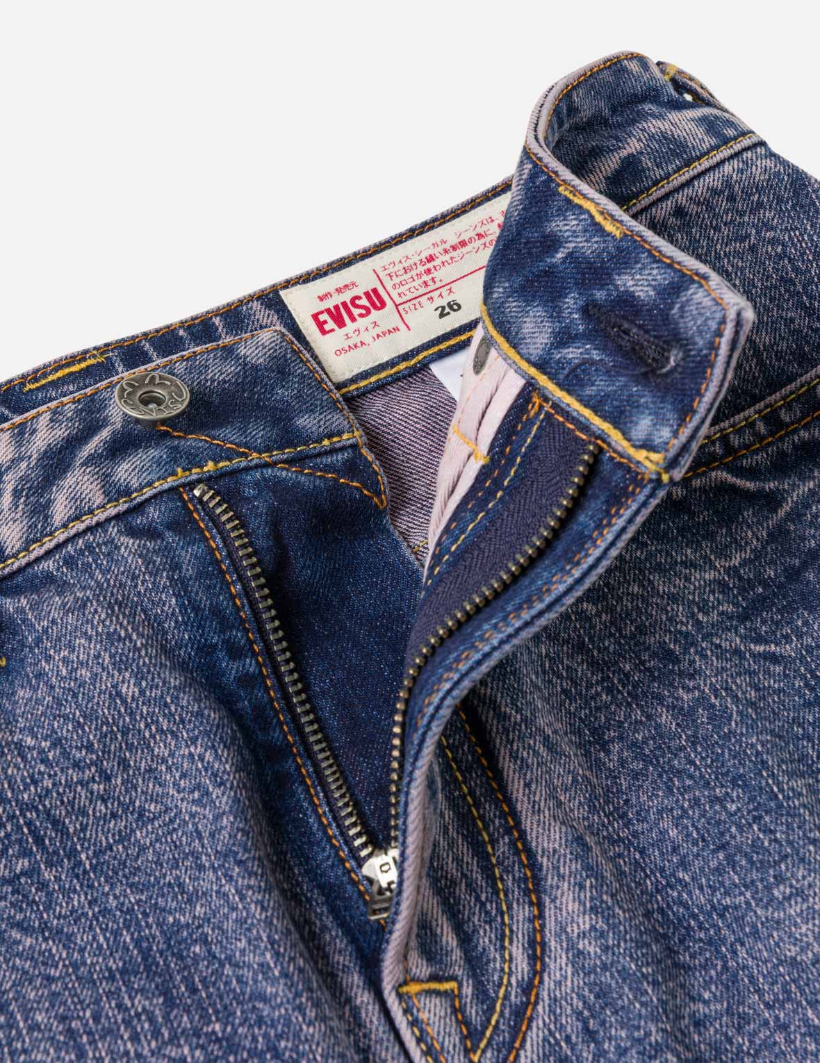 Studded Denim Cargo Skirt - Image 10