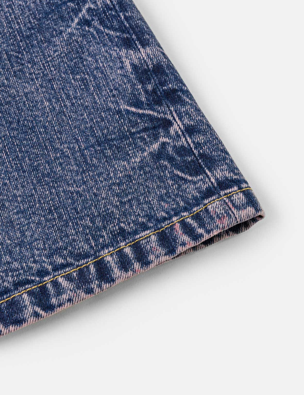 Studded Denim Cargo Skirt - Image 13