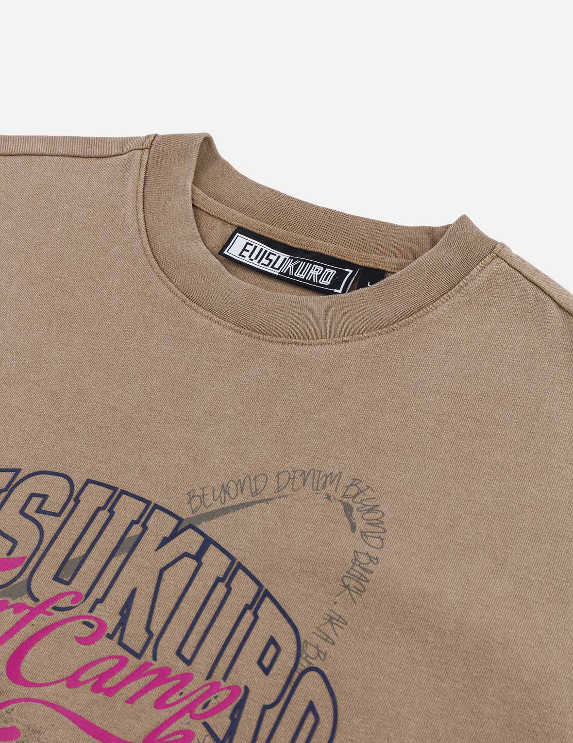 Surf Camp Print Relax Fit T-shirt - Image 12