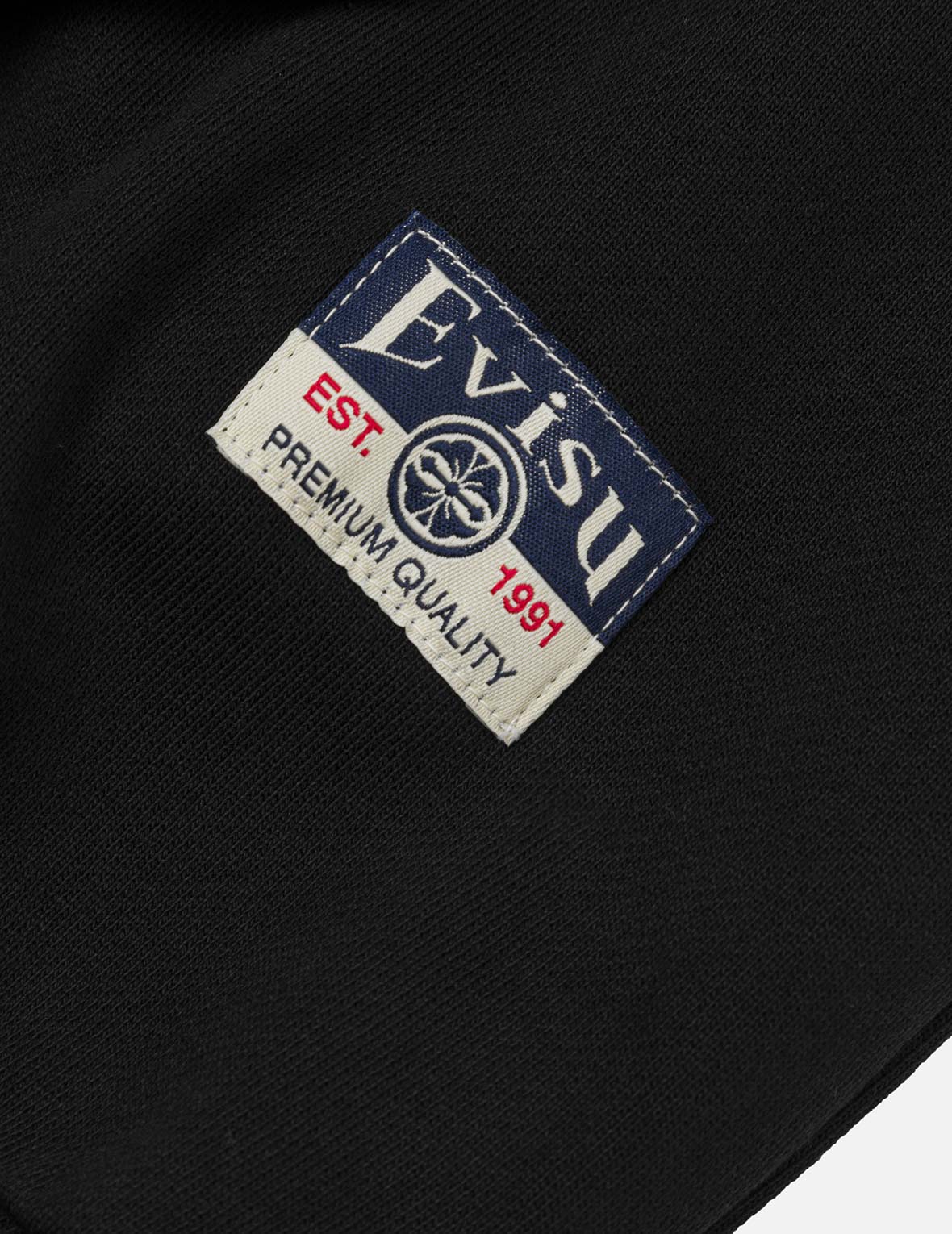 Tanuki amd Fortune Cat Embroidery Relax Fit Sweatshirt - Image 10