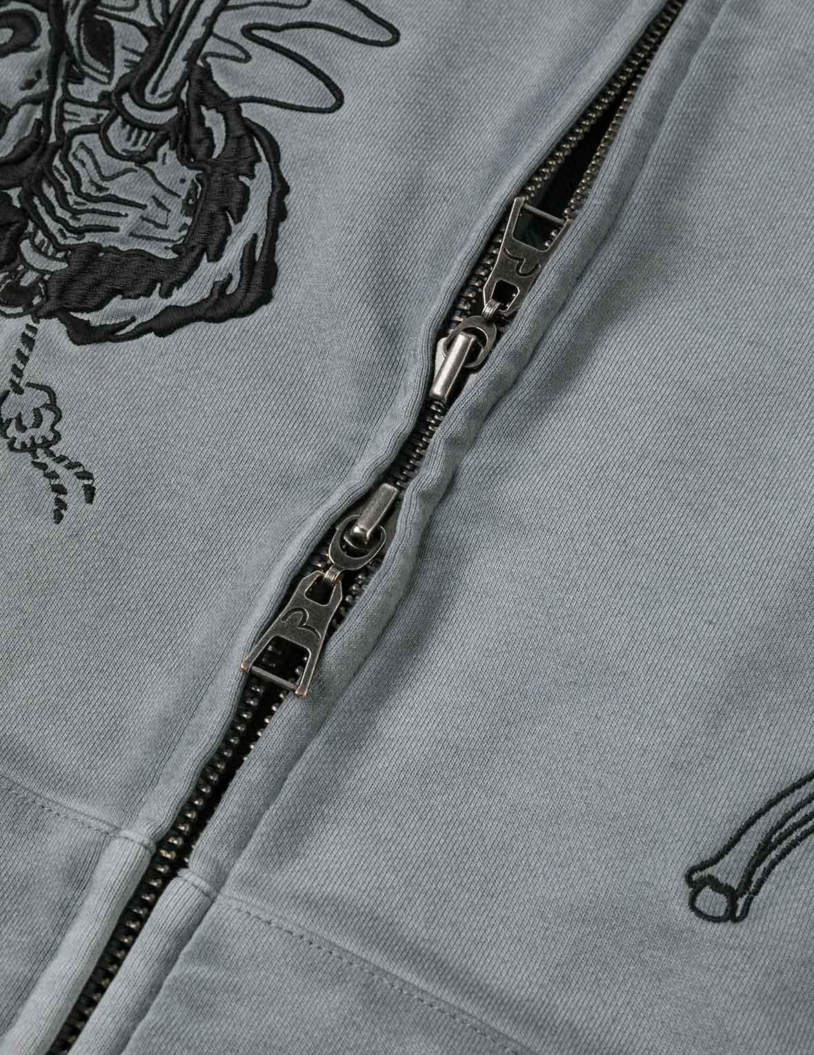 Tattoo Styles Embroidery Oversized Hoodie Jacket - Image 20