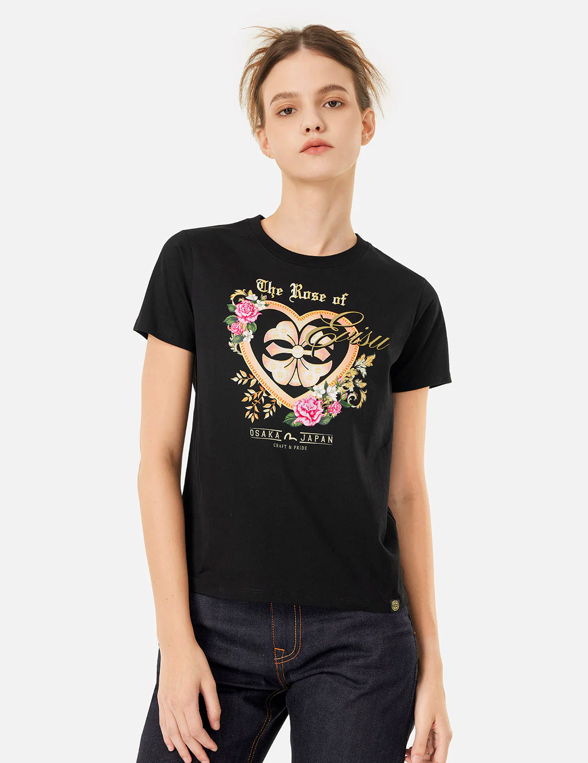 The Rose of EVISU Print Regular Fit T-shirt - Image 3