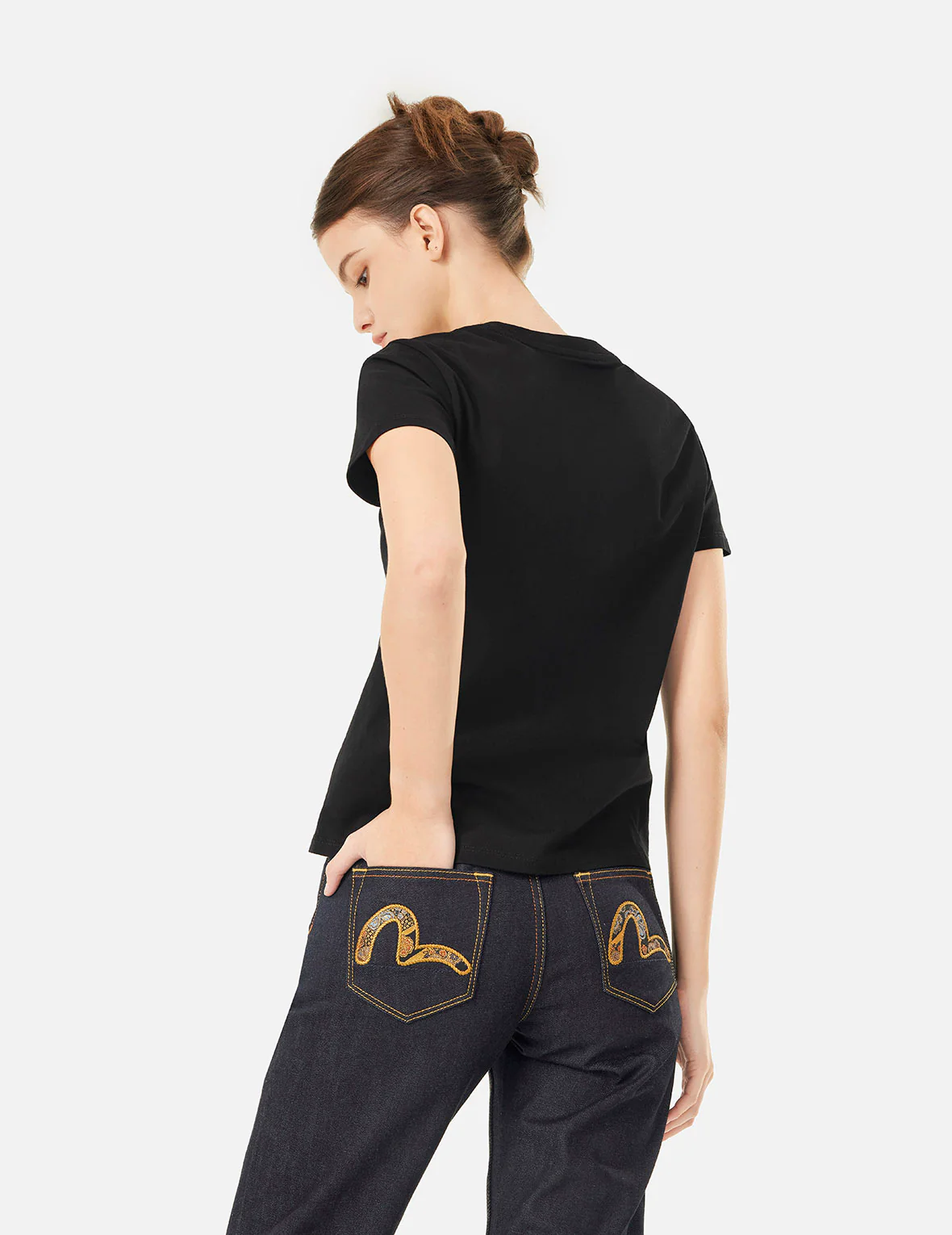 The Rose of EVISU Print Regular Fit T-shirt - Image 4
