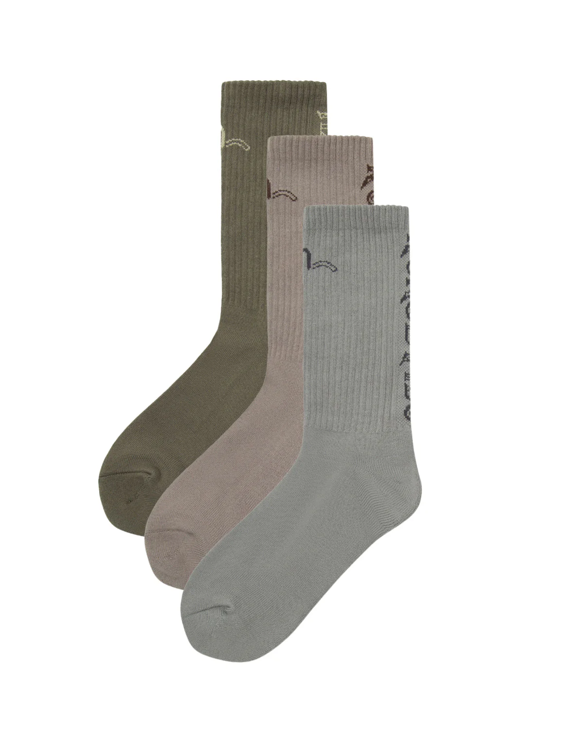 Three-Pack Seagull and EVISUKURO Jacquard Socks - Image 13